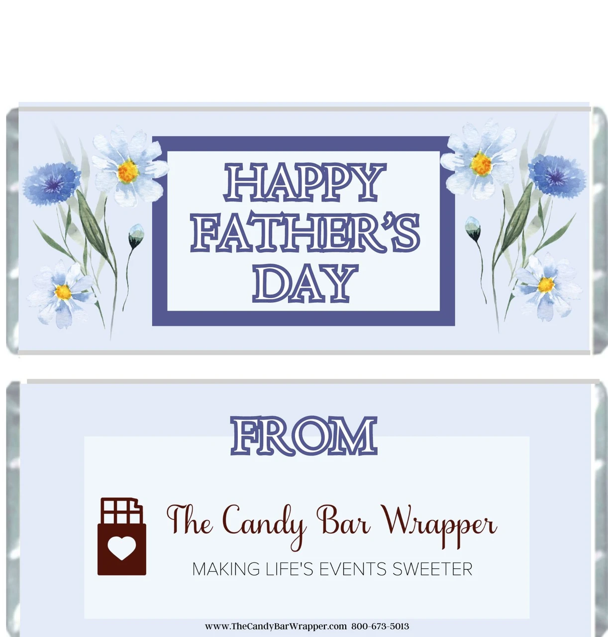 Happy Fathers Day Candy Wrappers