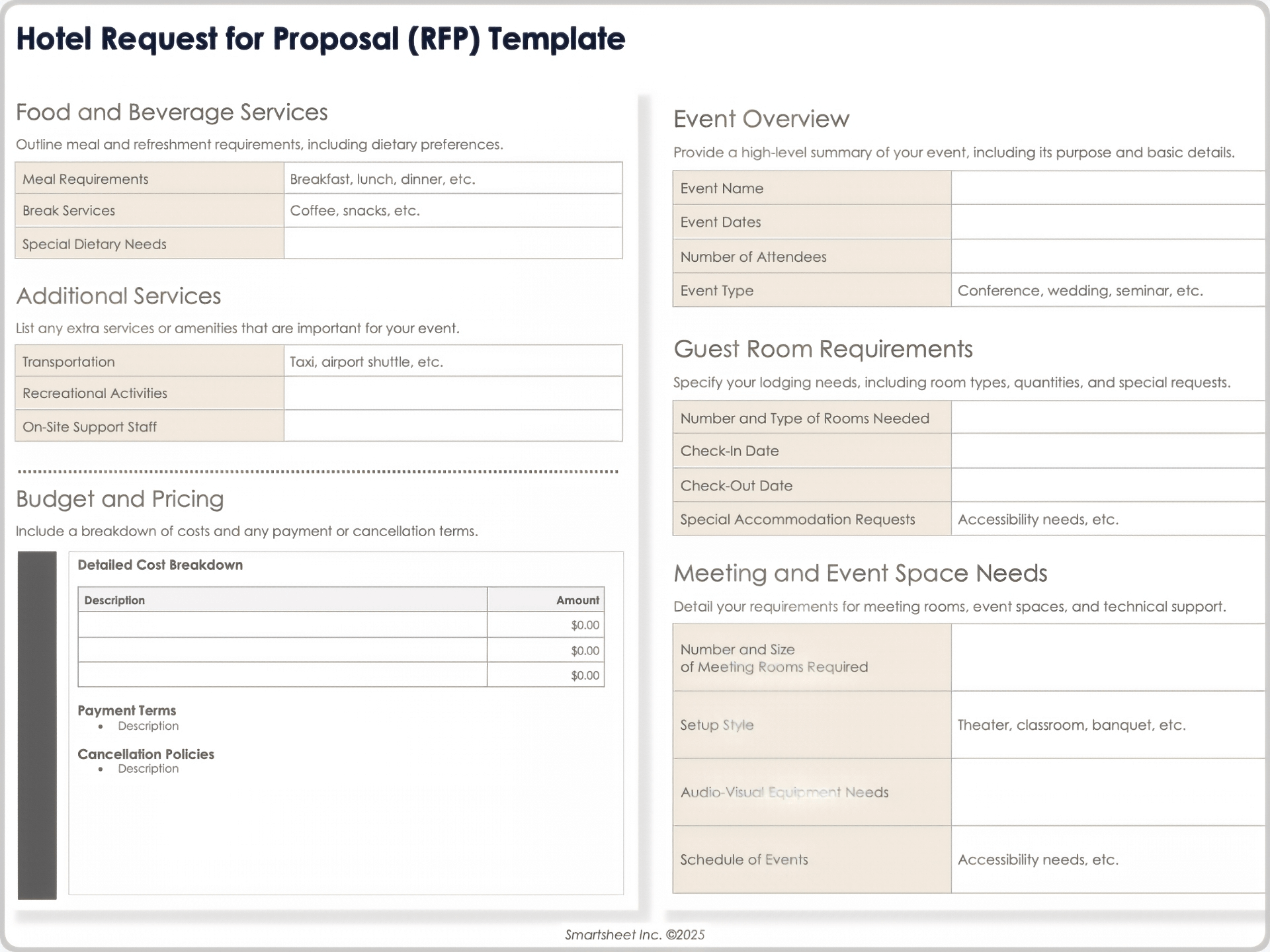 Hotel Management Templates