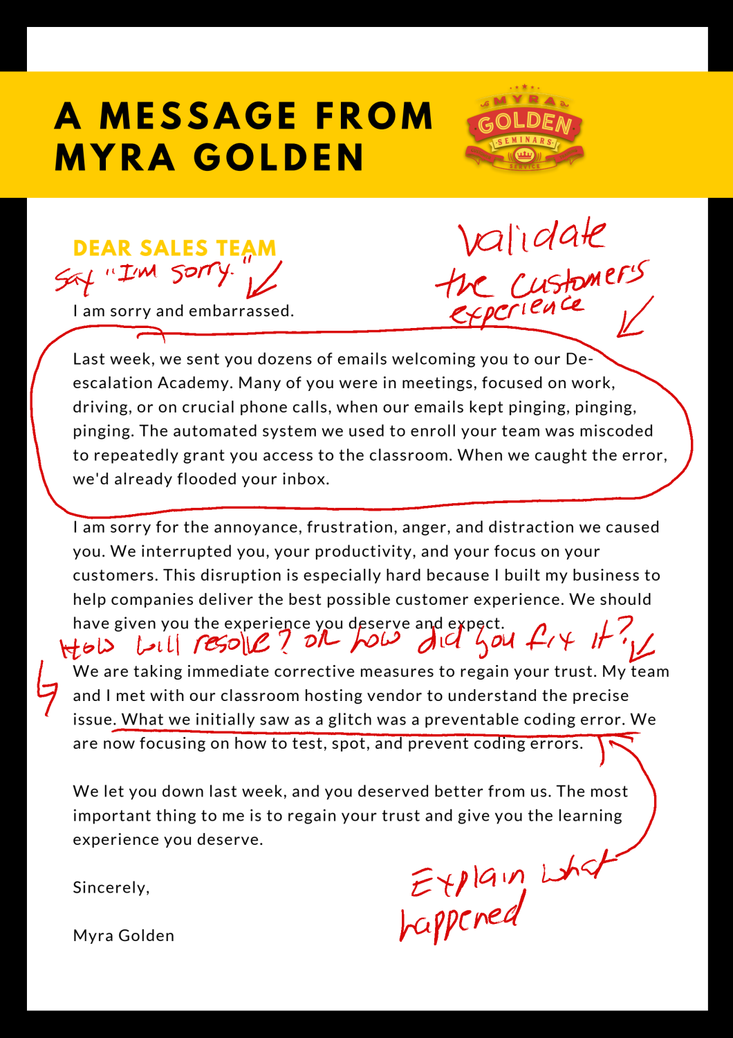 How Write Complaint Response Email Customer Myra Bryant Golden W28cc How Write Complaint Response Email Customer Myra Bryant Golden W28cc