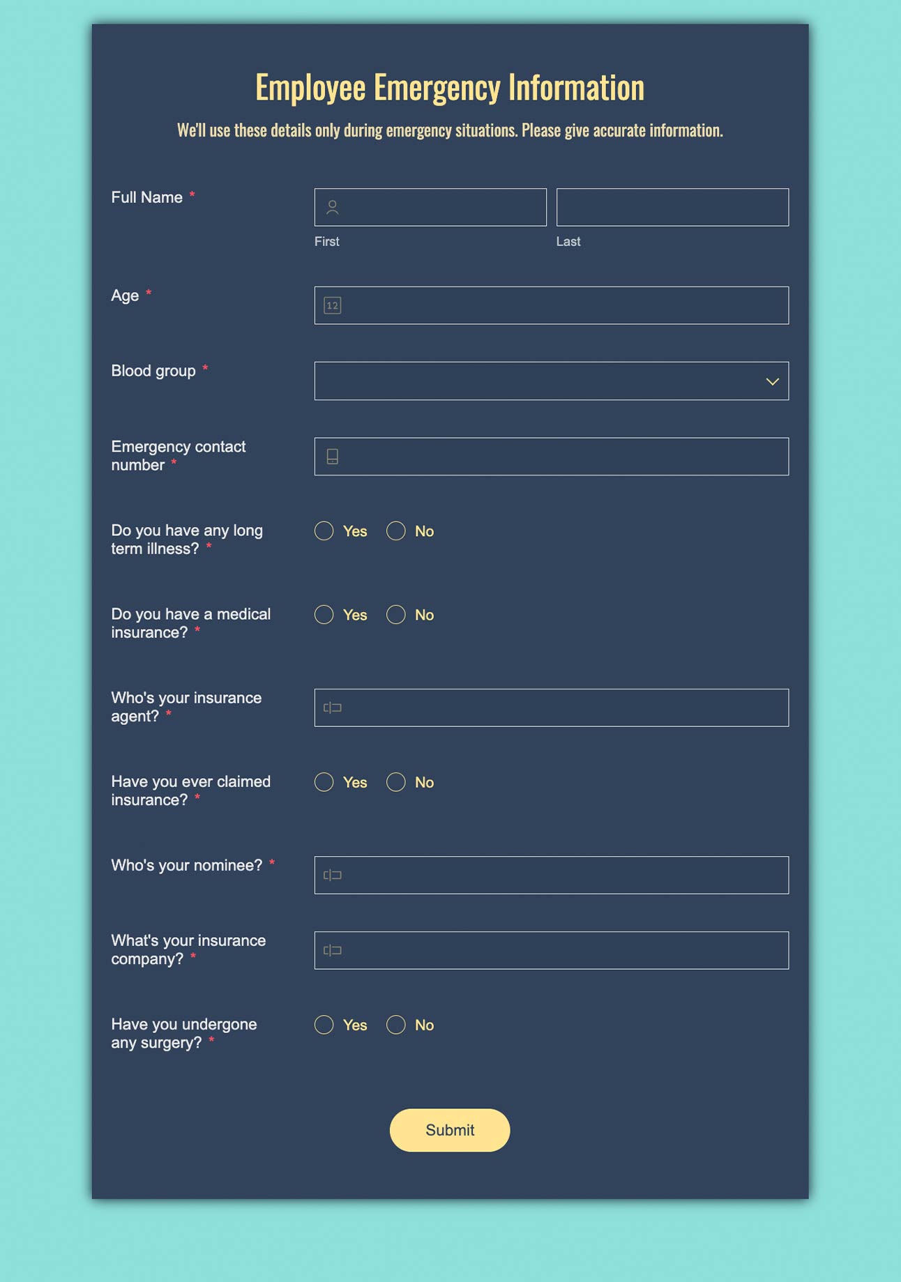 Hr Forms Hr Forms