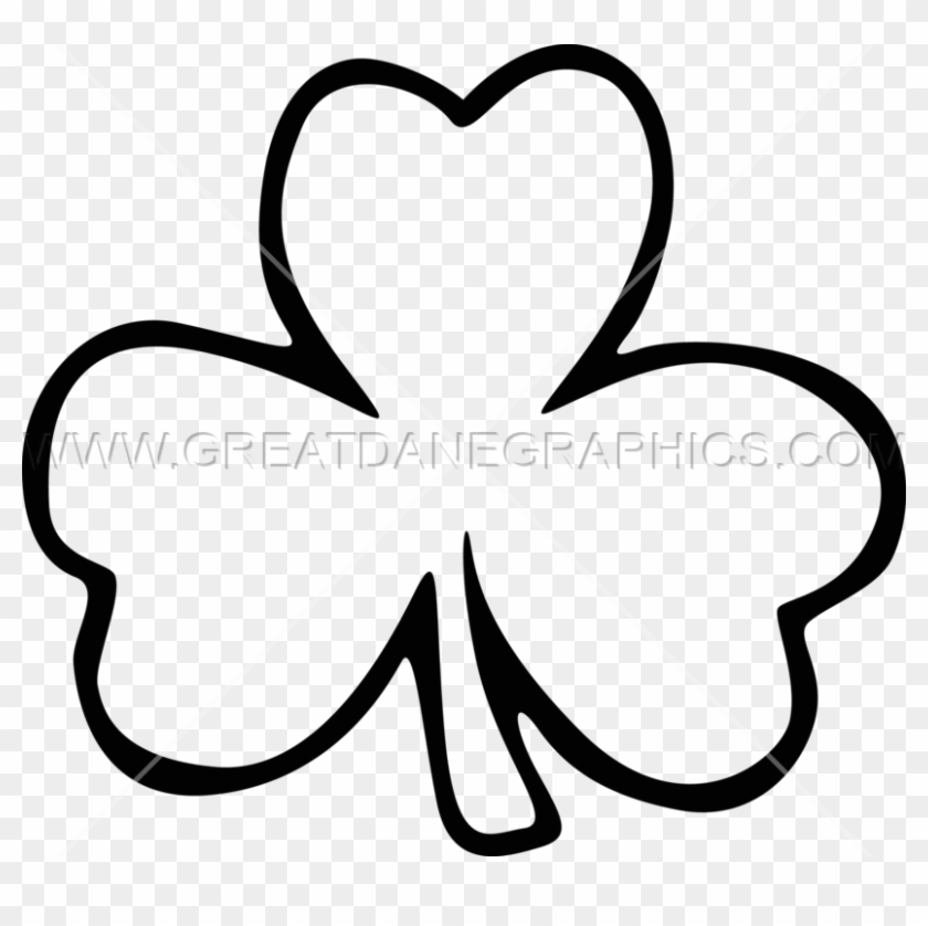 HThJhRm Large Printable Shamrock Template Hd Png Download