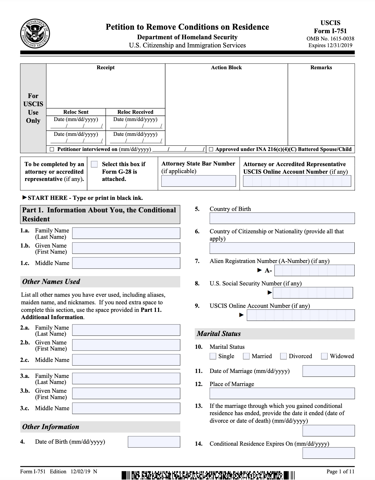 I 751 Affidavit Of Support