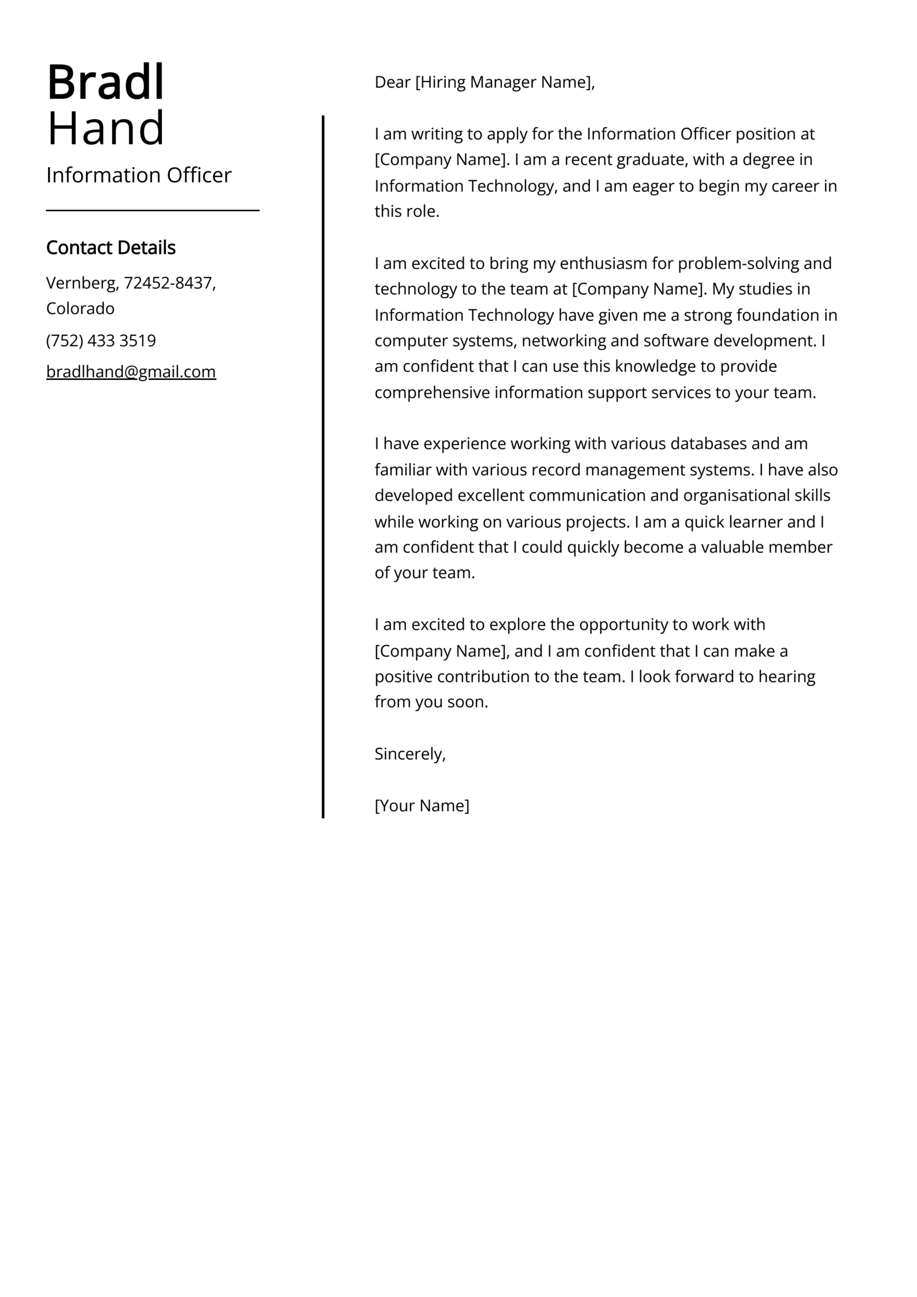 Information Officer