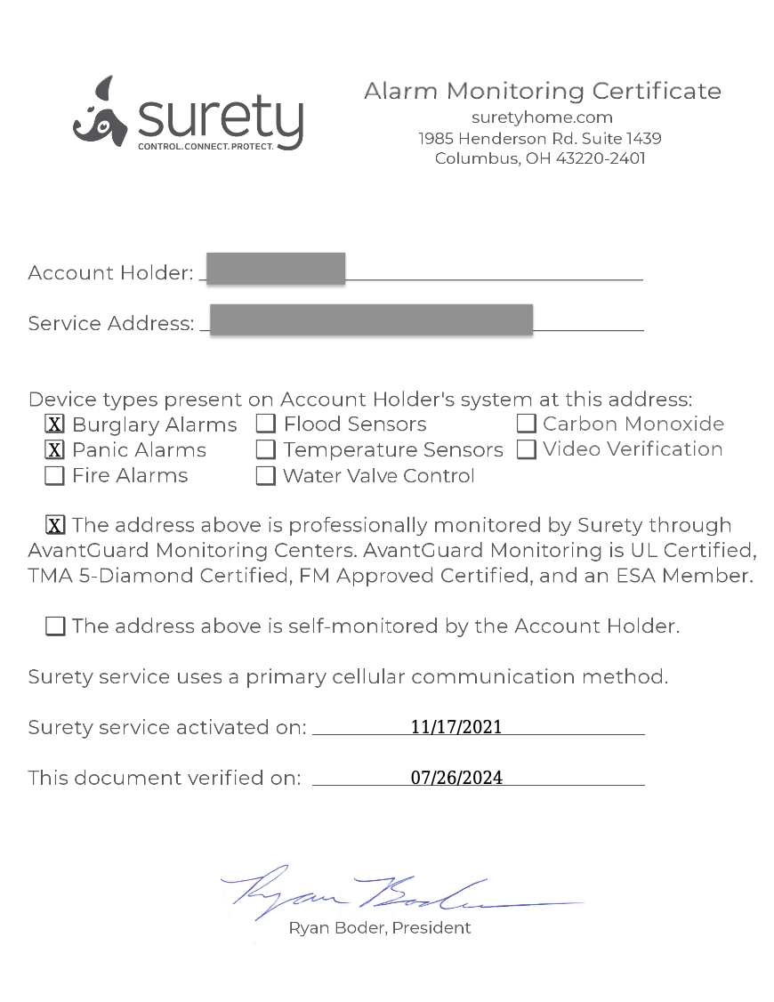 Insurance Certificate Question Insurance Certificate Question