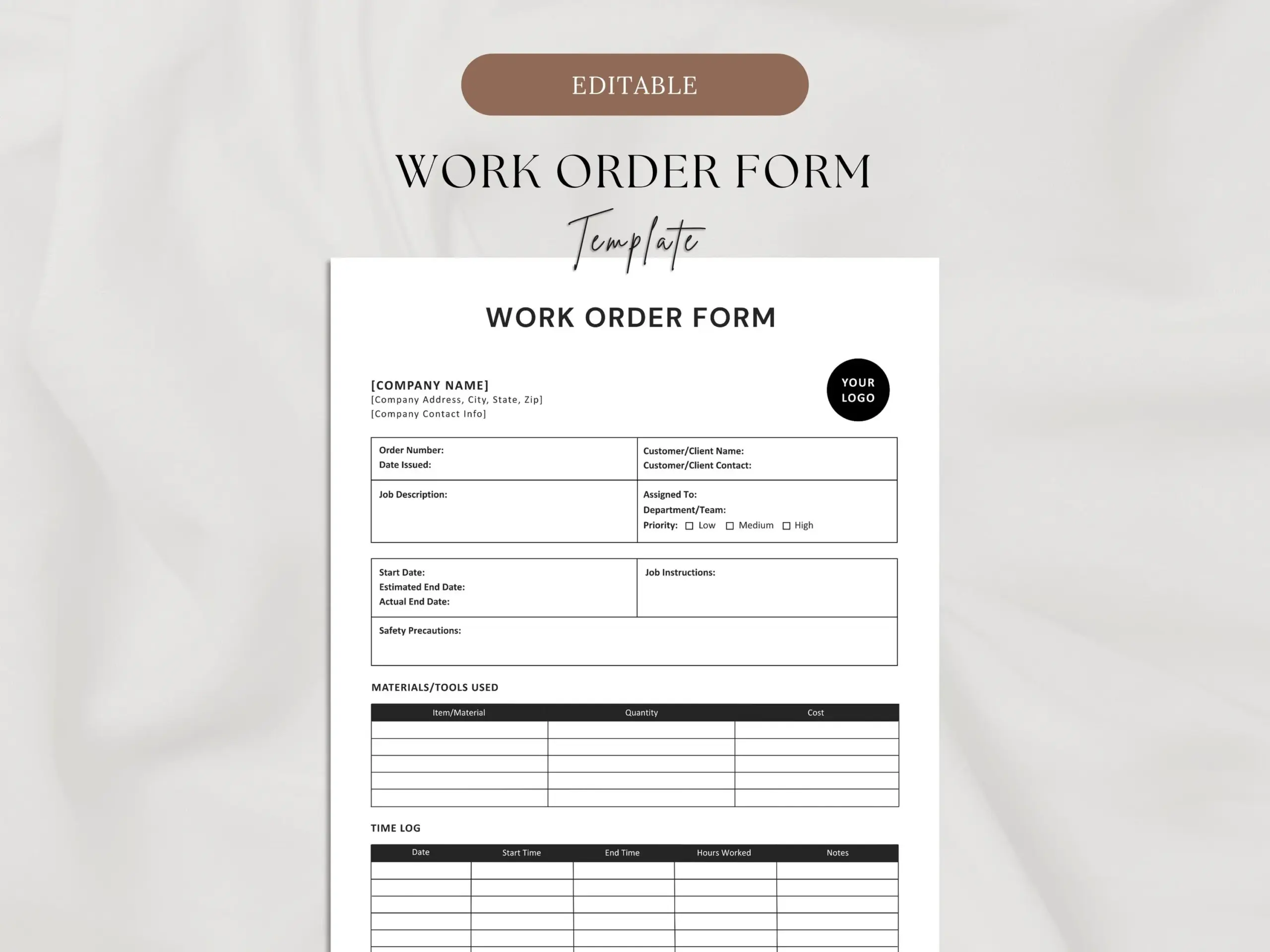 Job Card Templates Job Card Templates
