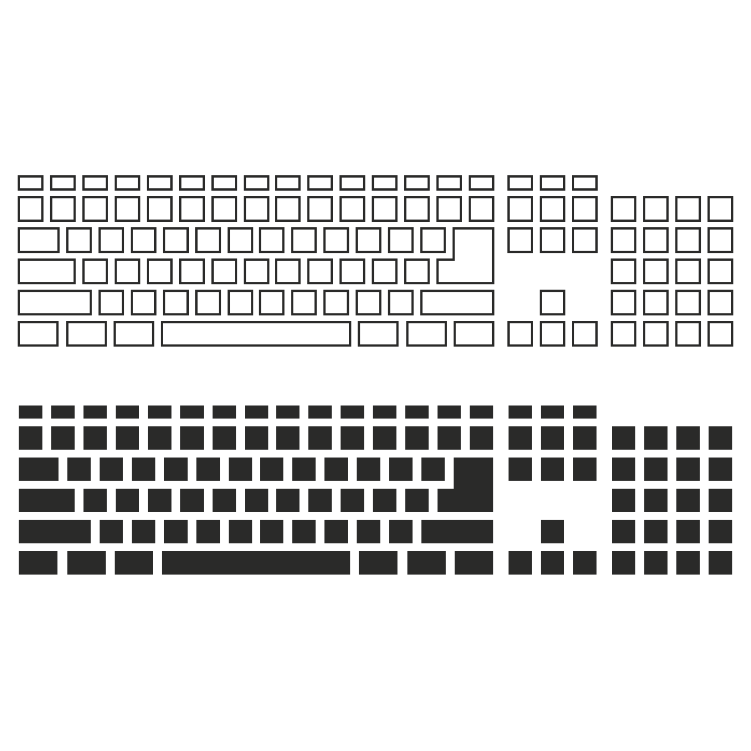free printable computer keyboard template free printable computer keyboard template