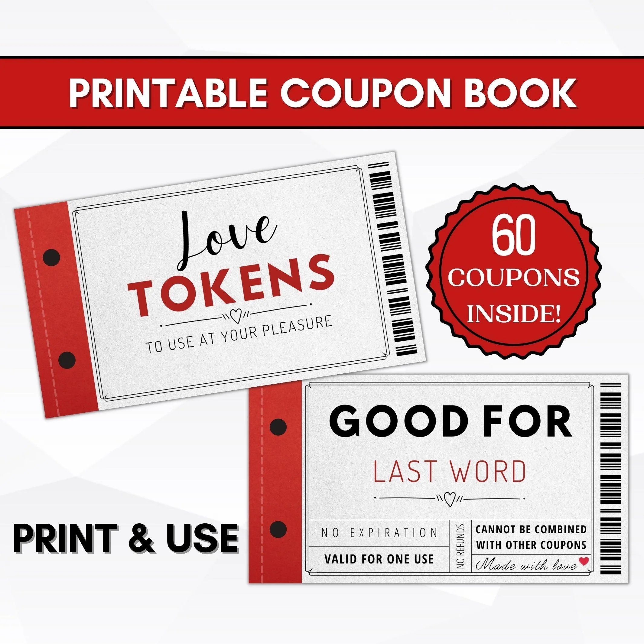 free printable coupon book template for boyfriend