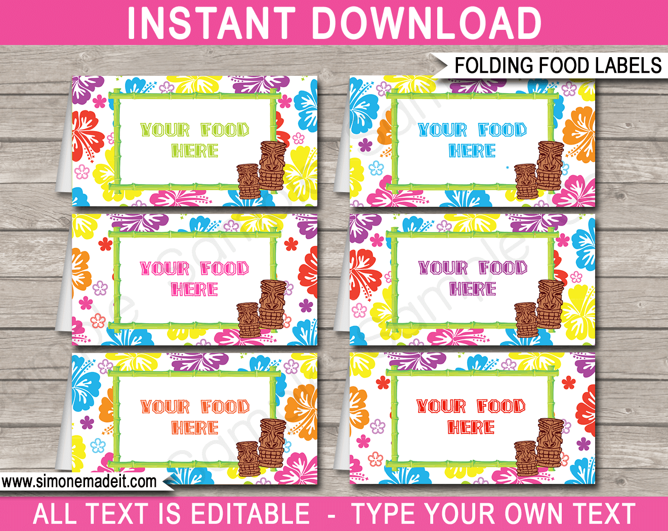 free printable food labels template free printable food labels template