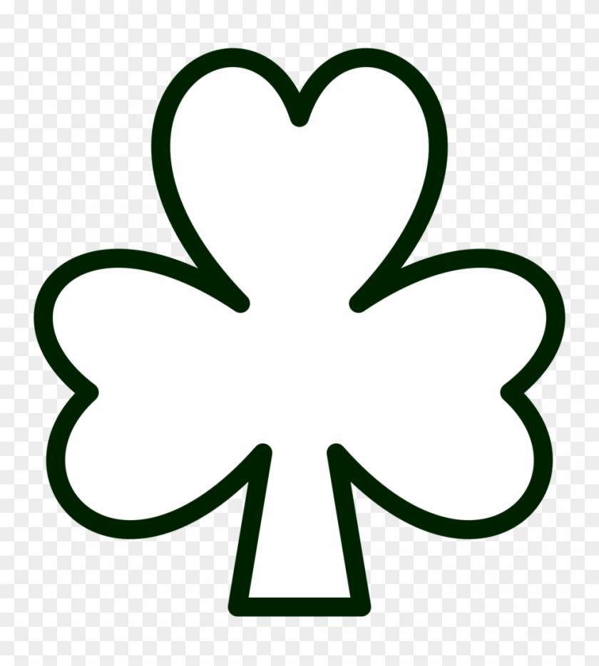 blank shamrock template