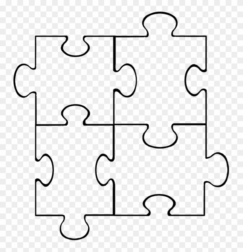 M2i8i8G6K9m2i8d3 Blank Puzzlepieces Clipart Library Printable Autism Puzzle Piece Template