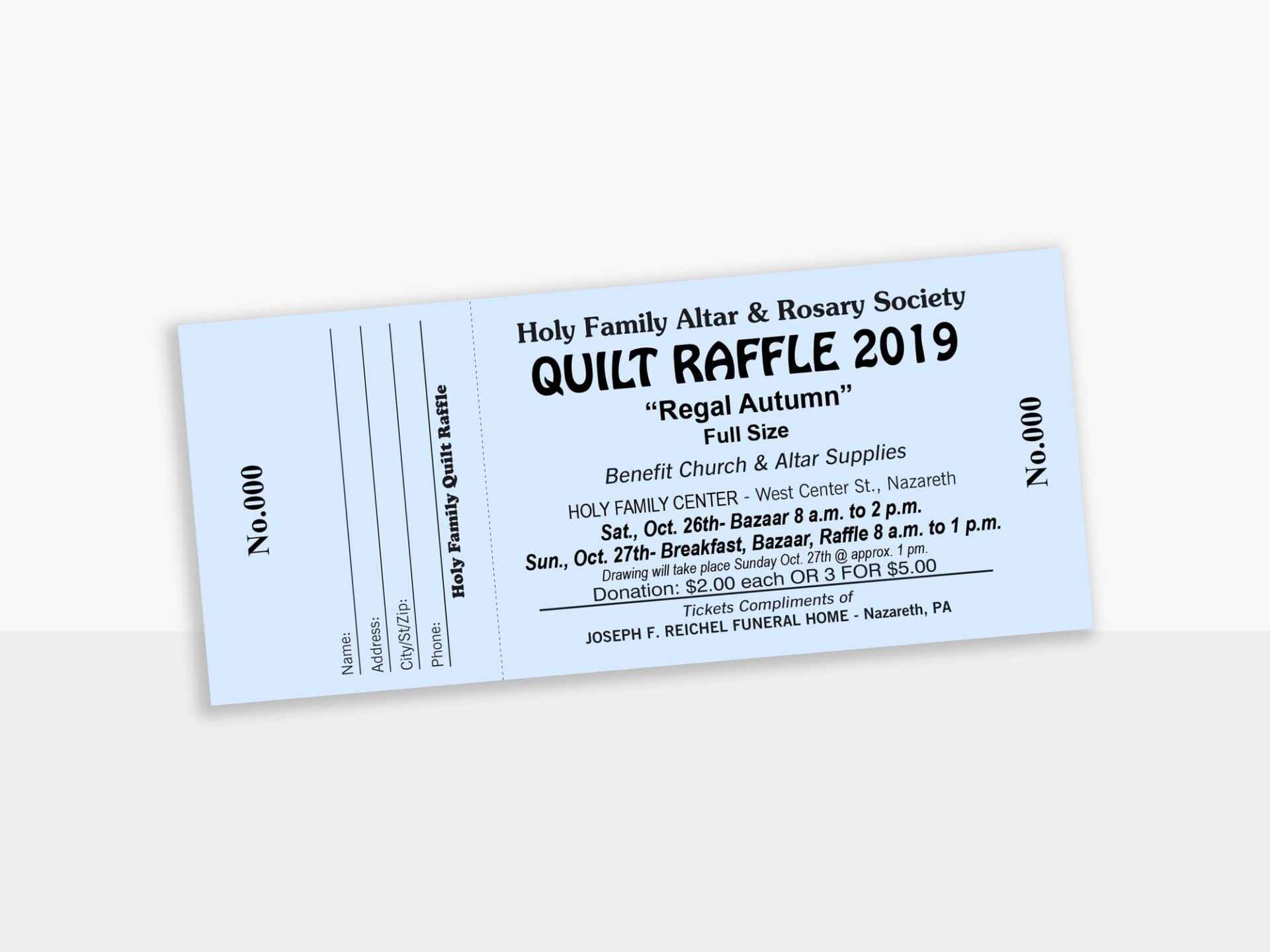 Making Raffle Tickets At Home Making Raffle Tickets At Home