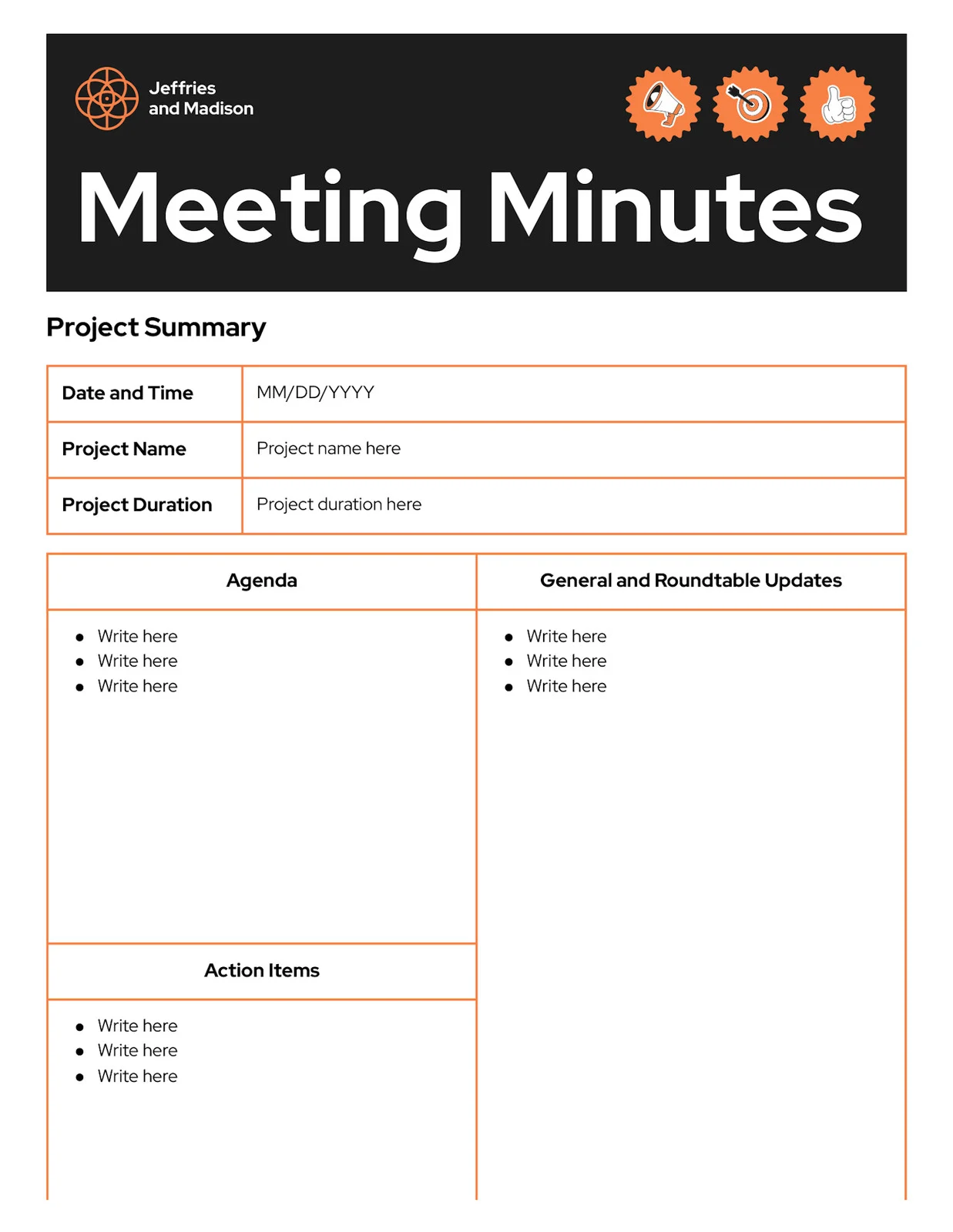 Meeting Minutes