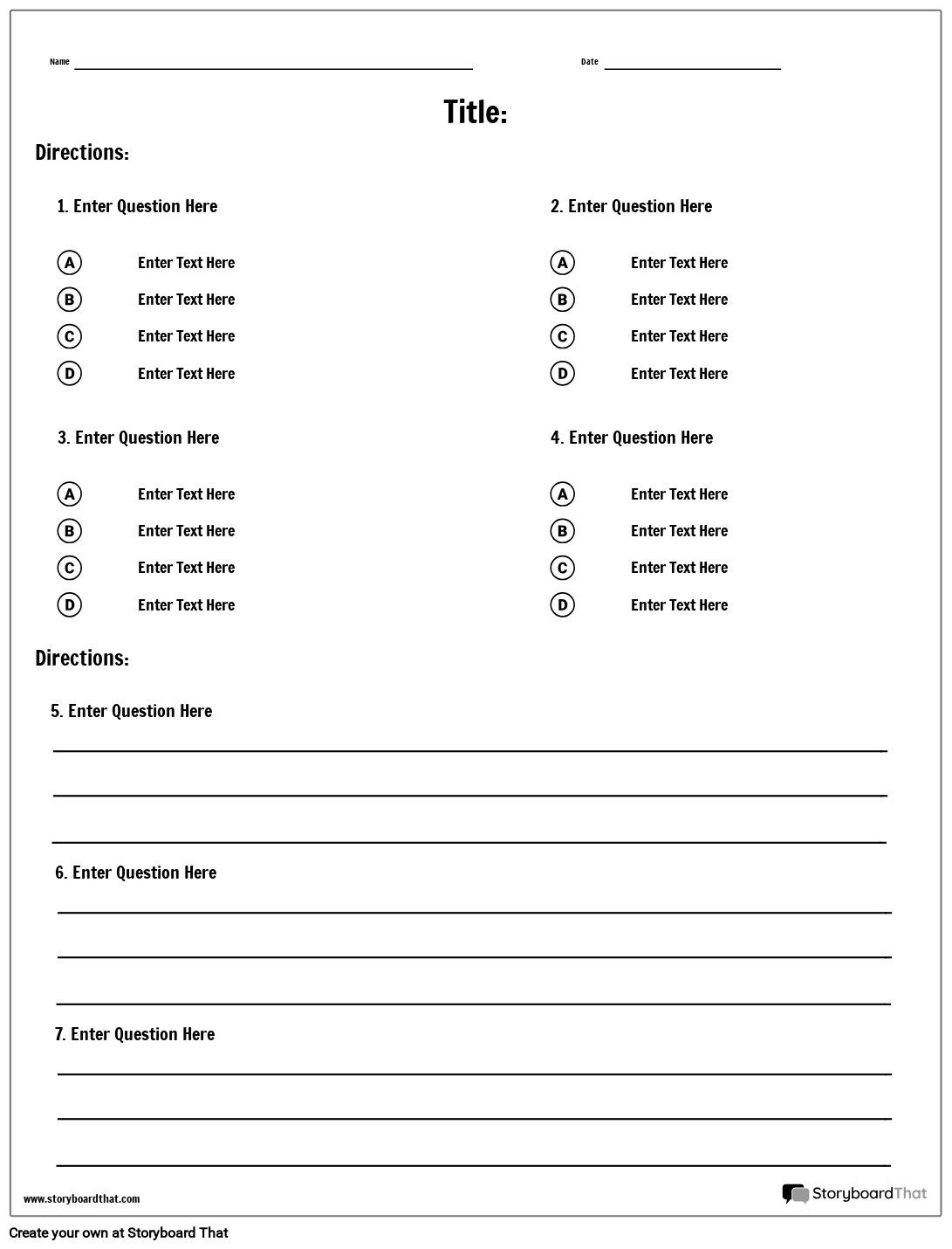 Multiple Choice And Short Answer Definitions Multiple Choice And Short Answer Definitions