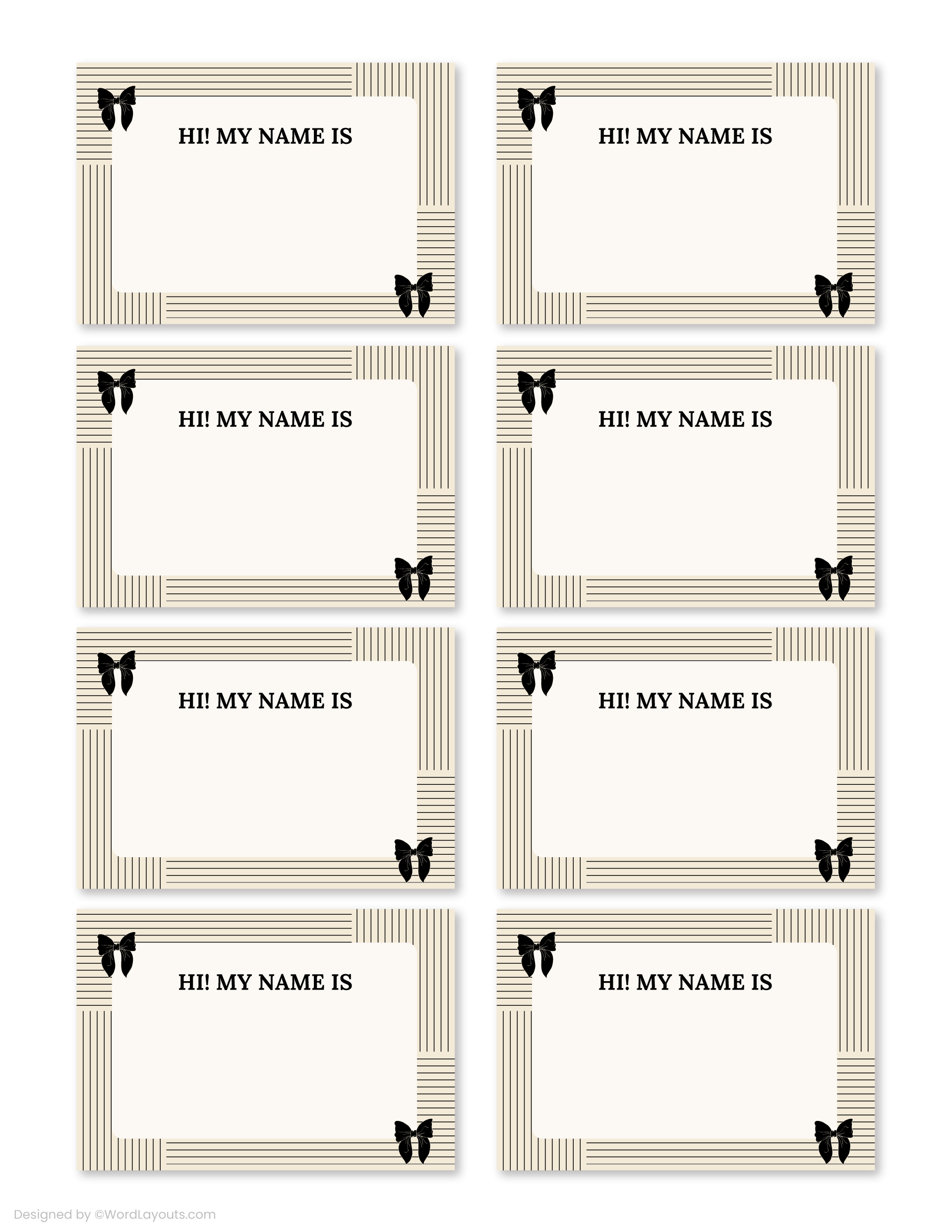 Name Tags