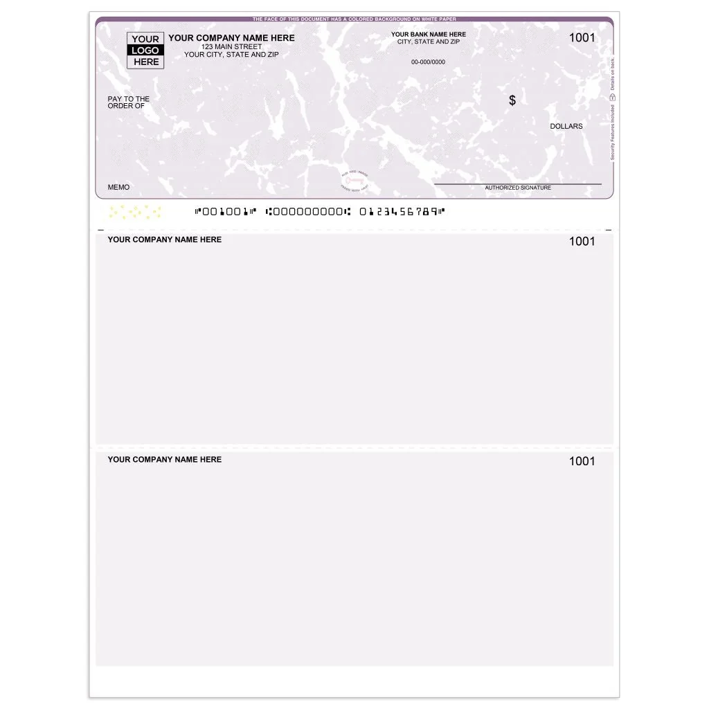 Odoo Checks Top Format