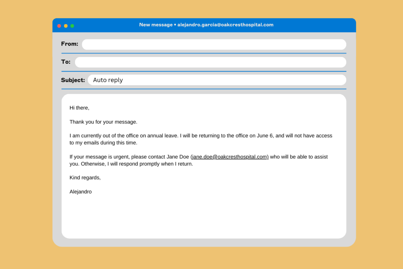 Out Of Office Templates Out Of Office Templates