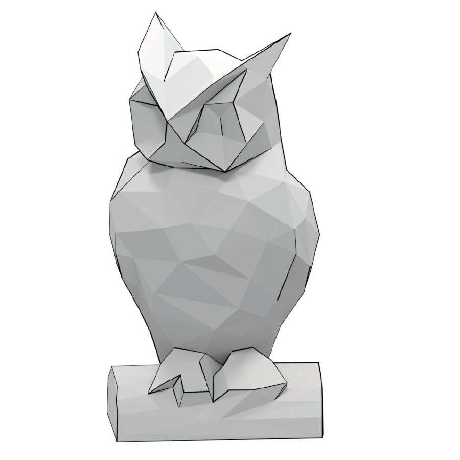 Owl 3d Papercraft
