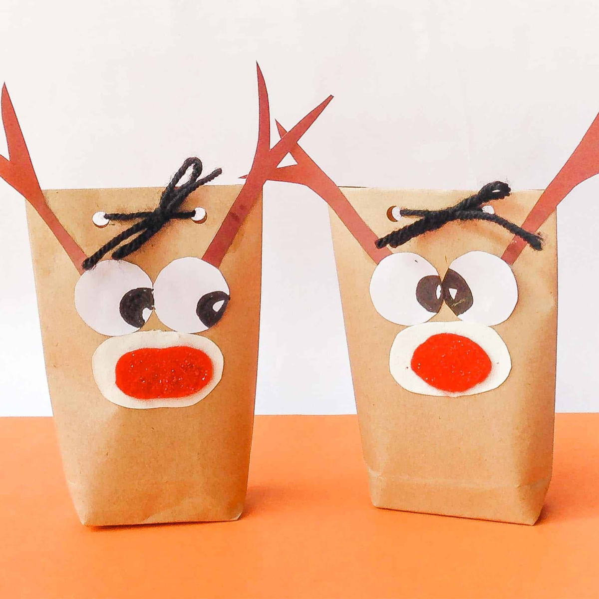 christmas paper bag template christmas paper bag template