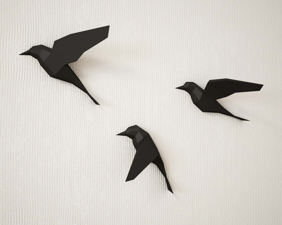 free printable 3d bird template free printable 3d bird template