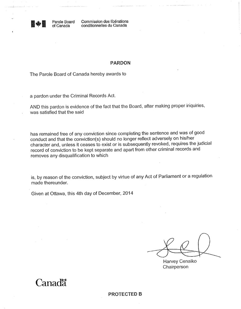 Pardons Canada Pardonrecord Suspension Like