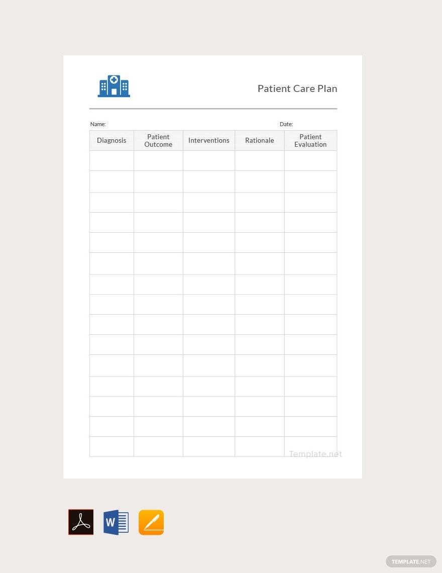 Patient Care Plan