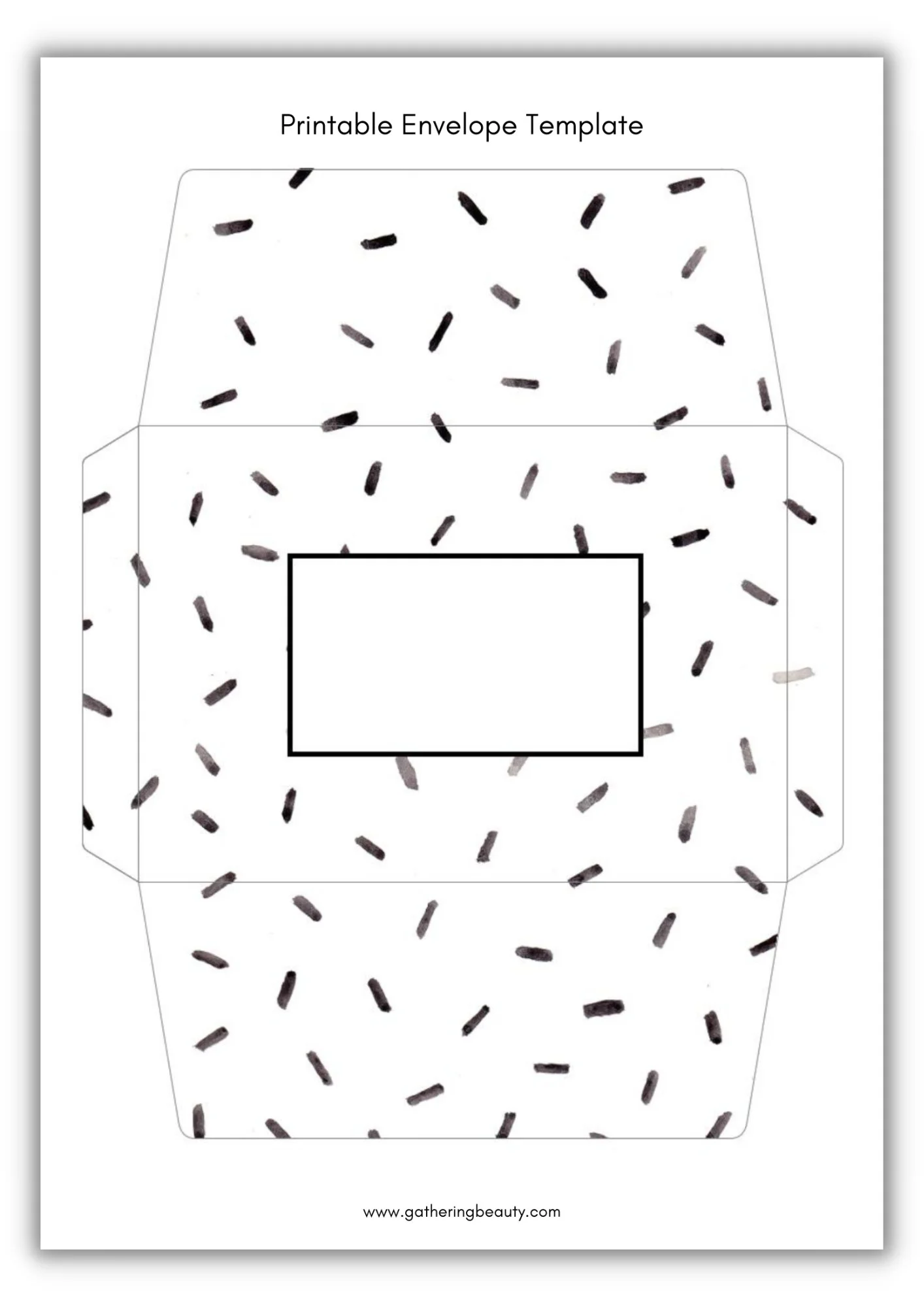Patterned Envelopes Free Printable Patterned Envelopes Free Printable
