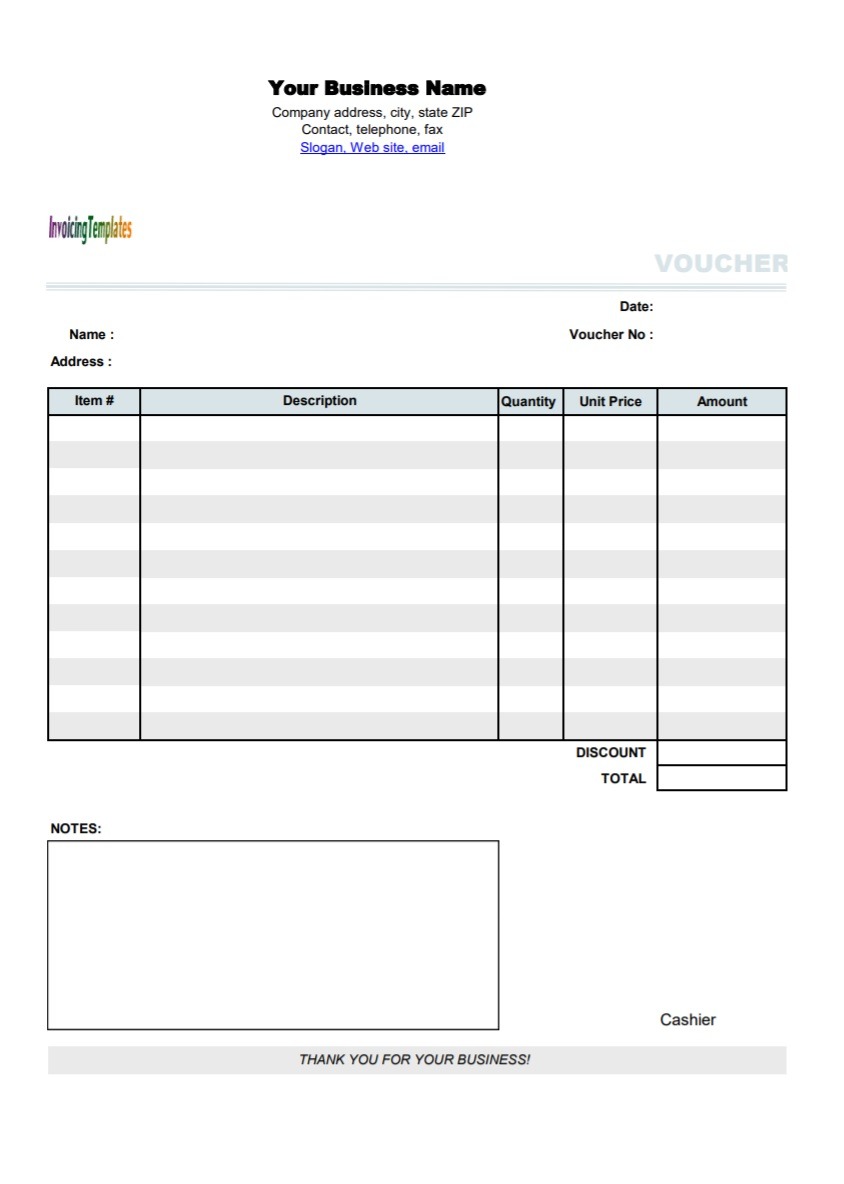 Payment Voucher Template Payment Voucher Template