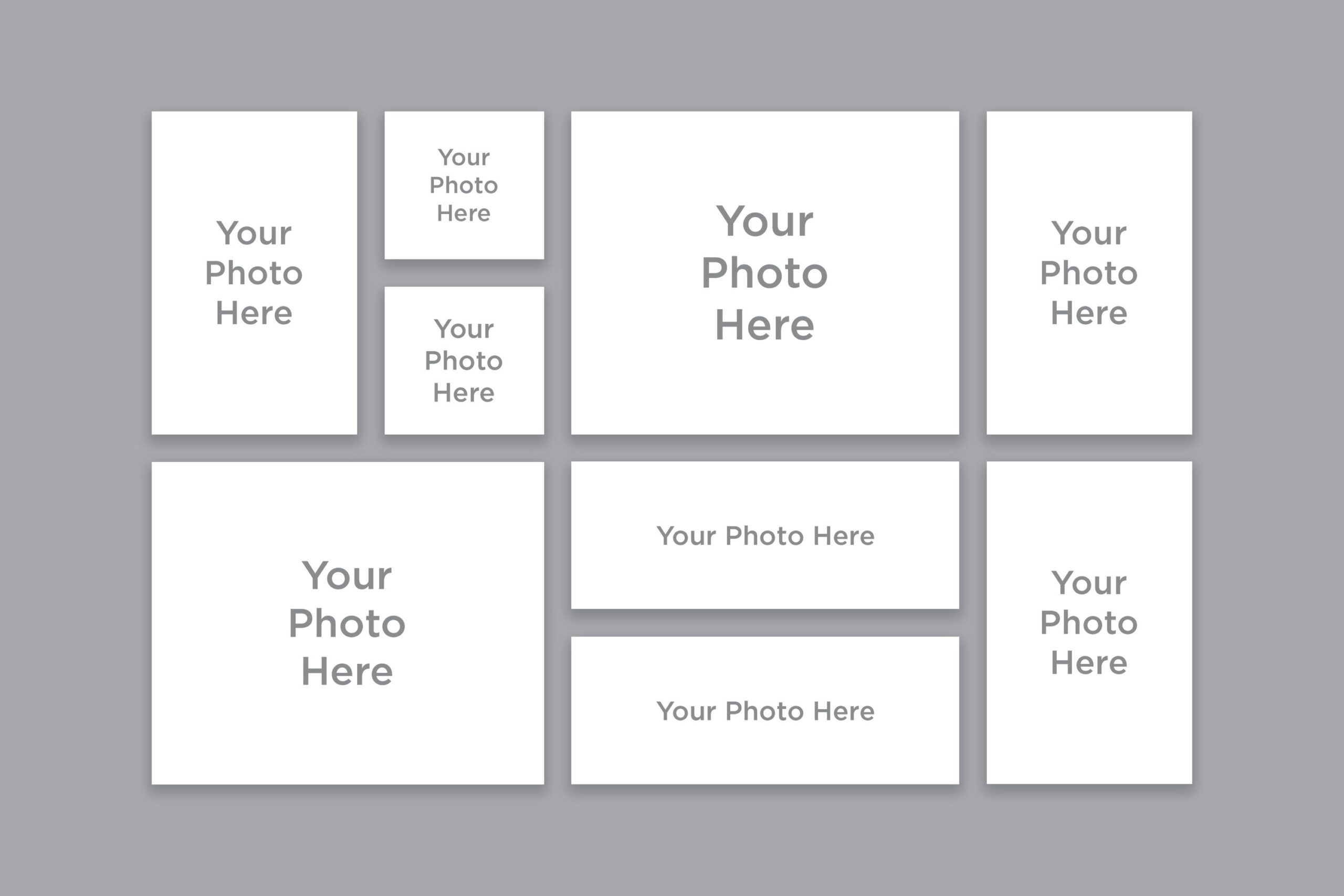 free printable collage template for photos free printable collage template for photos