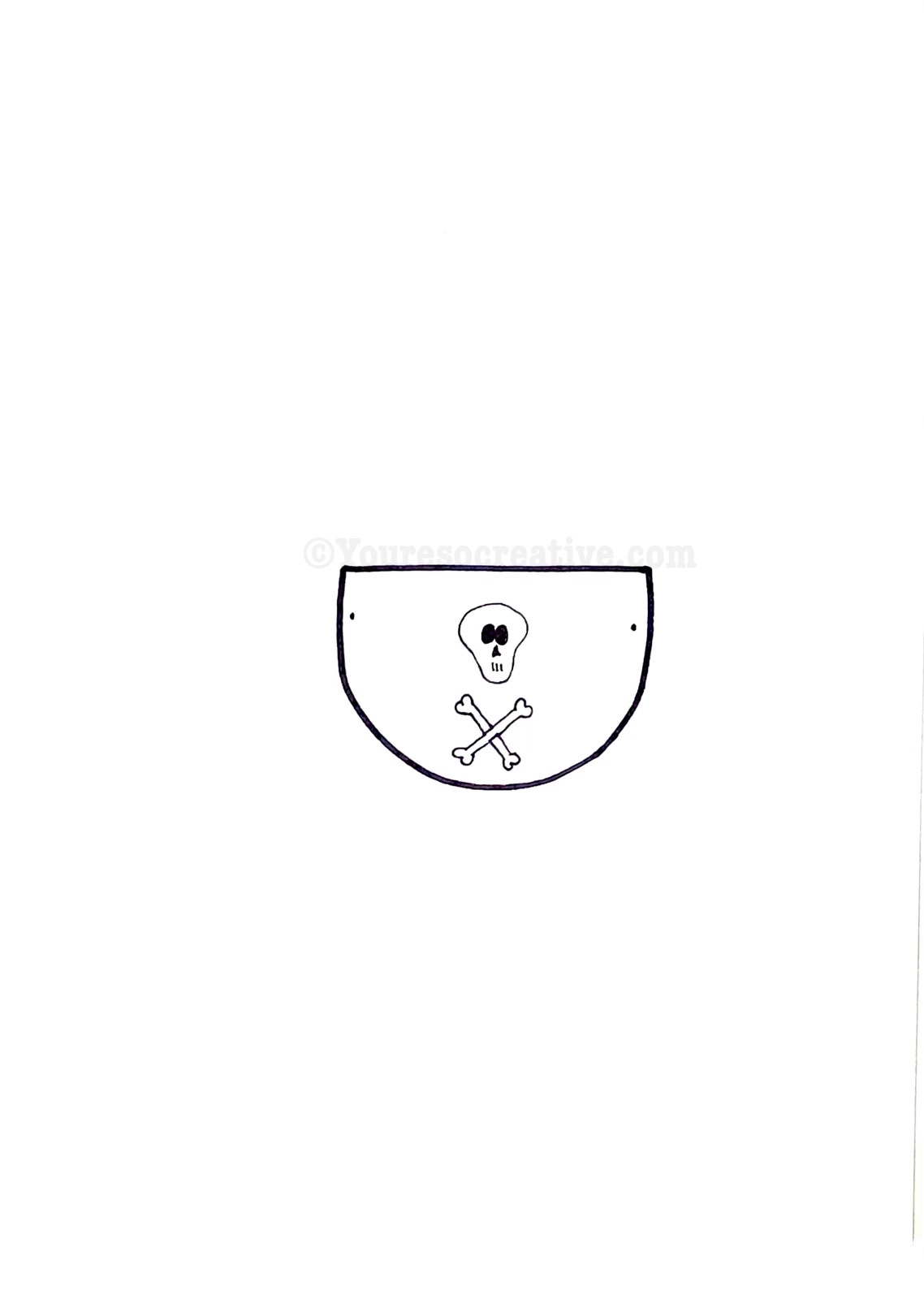 free printable eye patch template