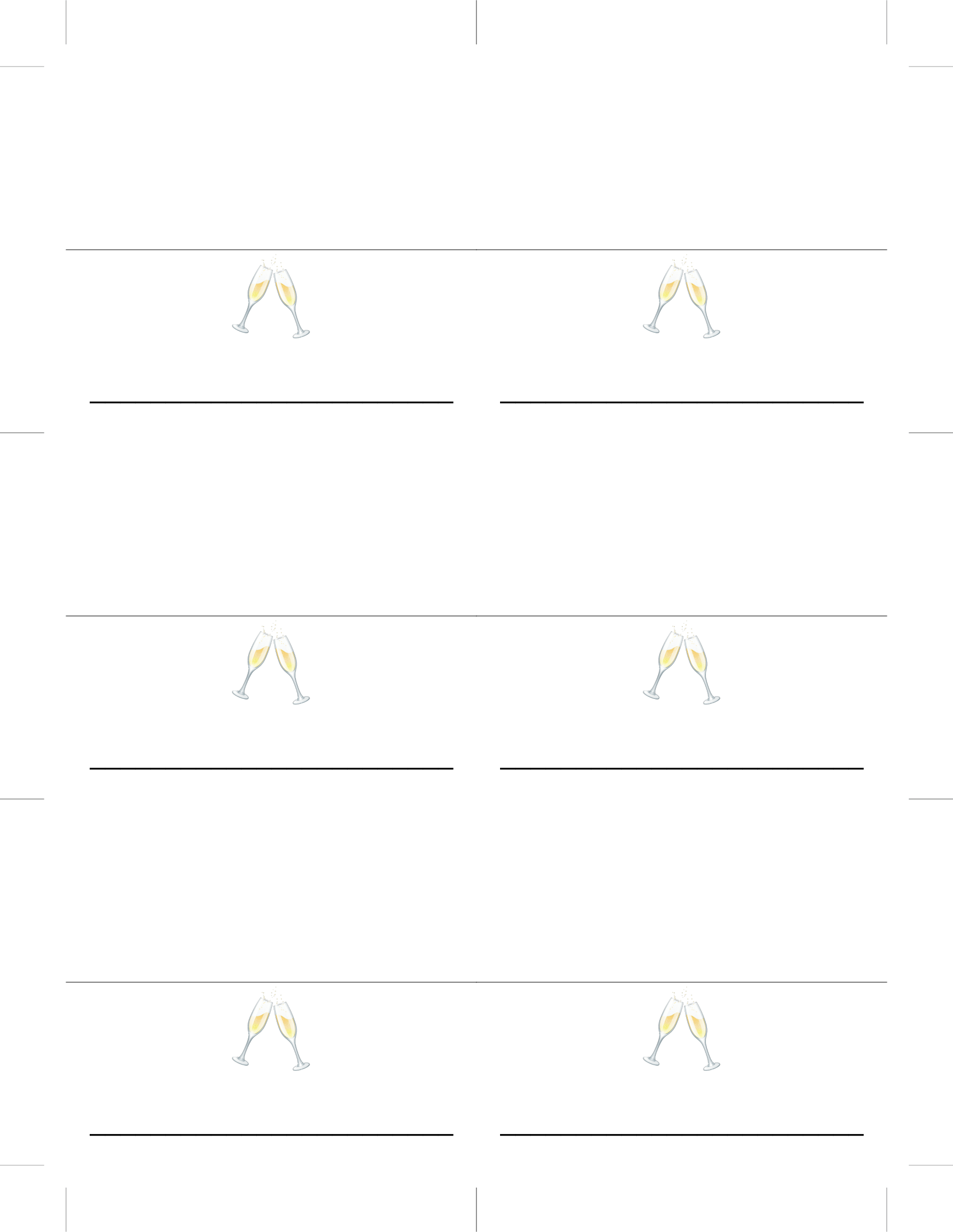 Place Card Template