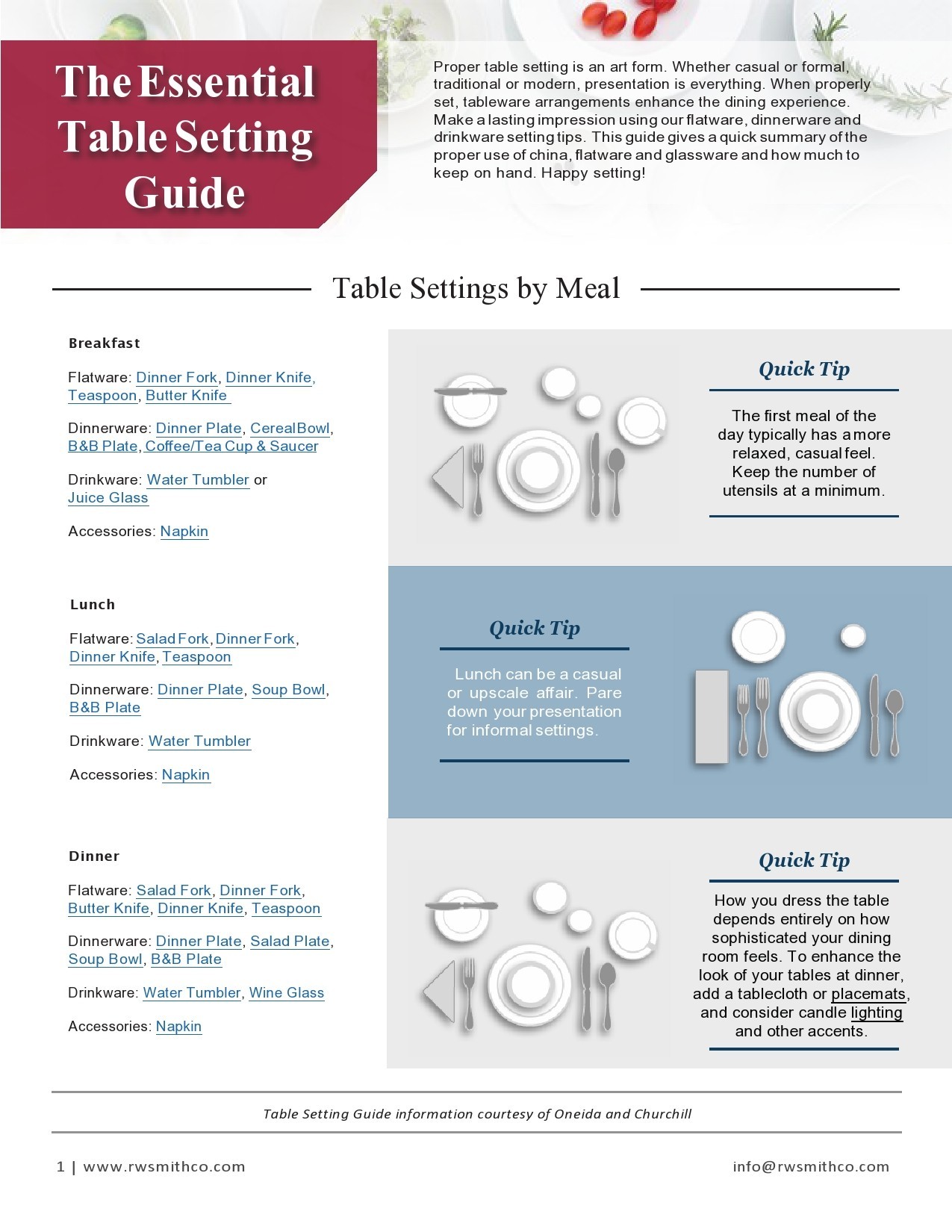 Place Setting Place Setting