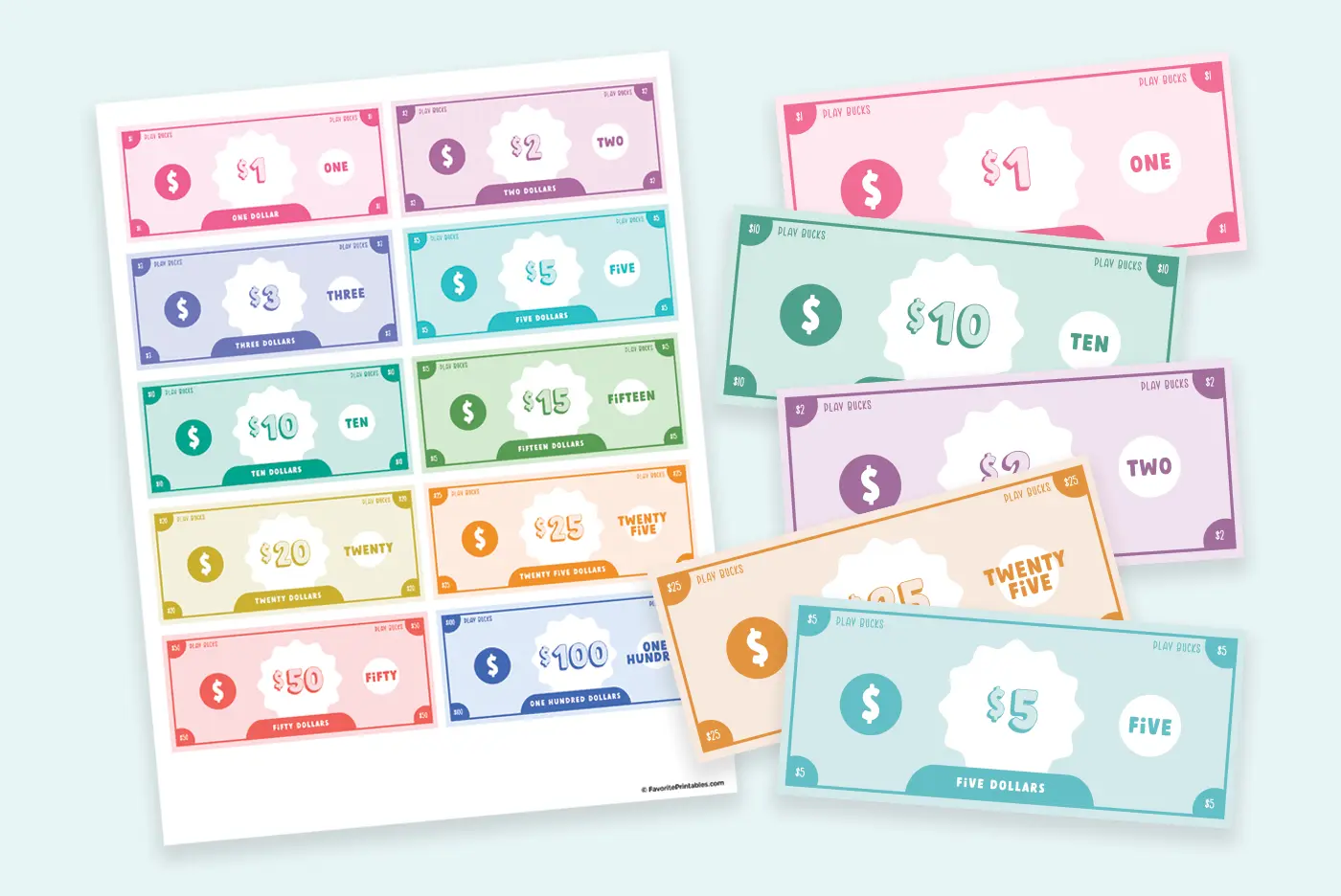 Play Money For Kids
