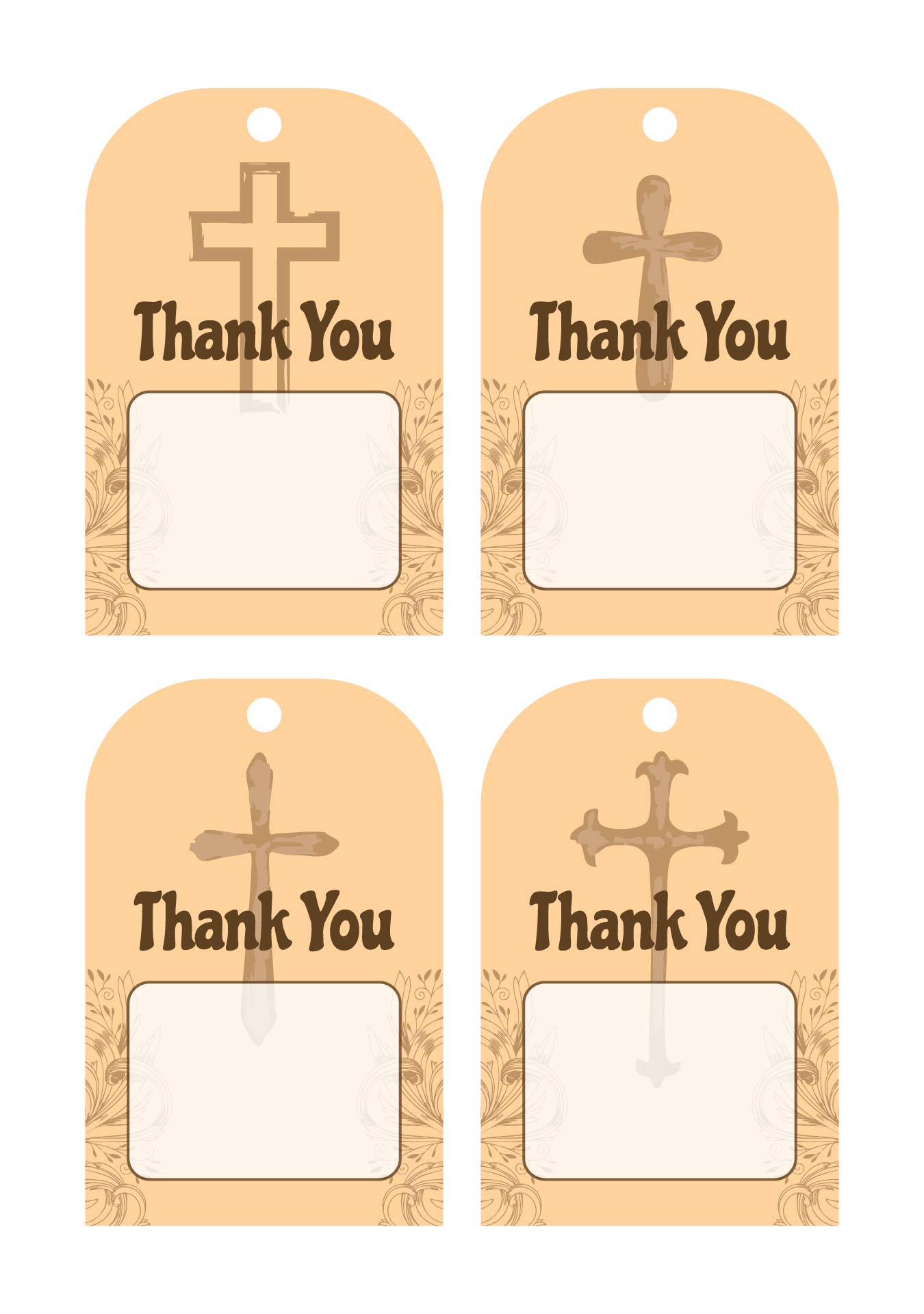 Post Baptism Favor Tags Free Printable 281590