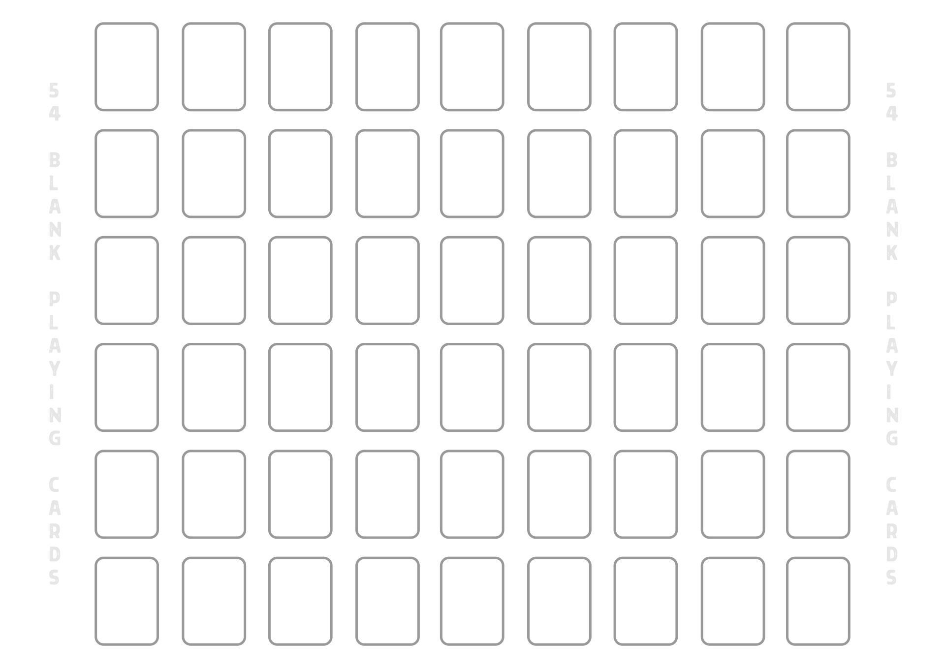 Post Blank Playing Card Printable Template For Word 364105 Post Blank Playing Card Printable Template For Word 364105