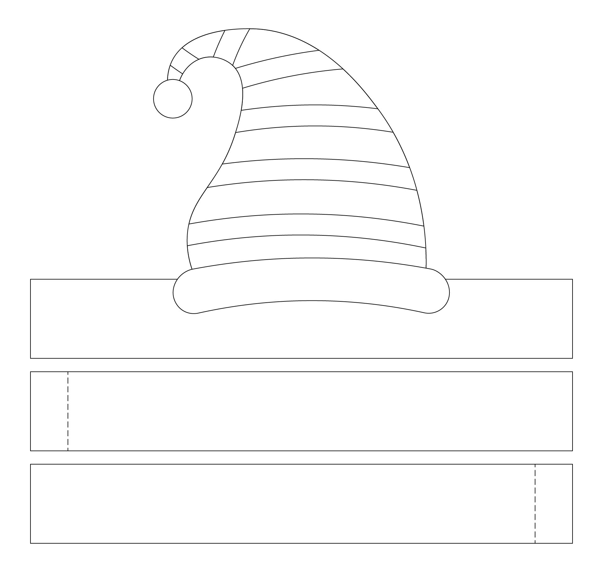 Post Elf Hat Template Printable 184959 Post Elf Hat Template Printable 184959