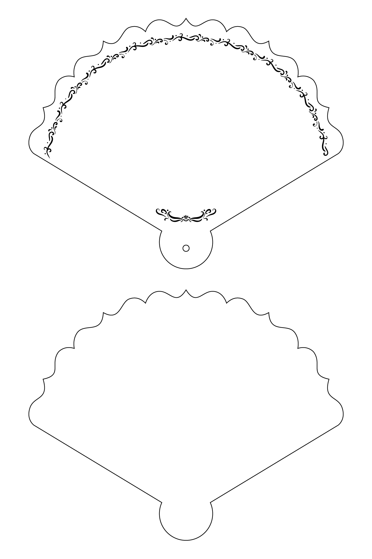 Post Fan Template Printable 418101