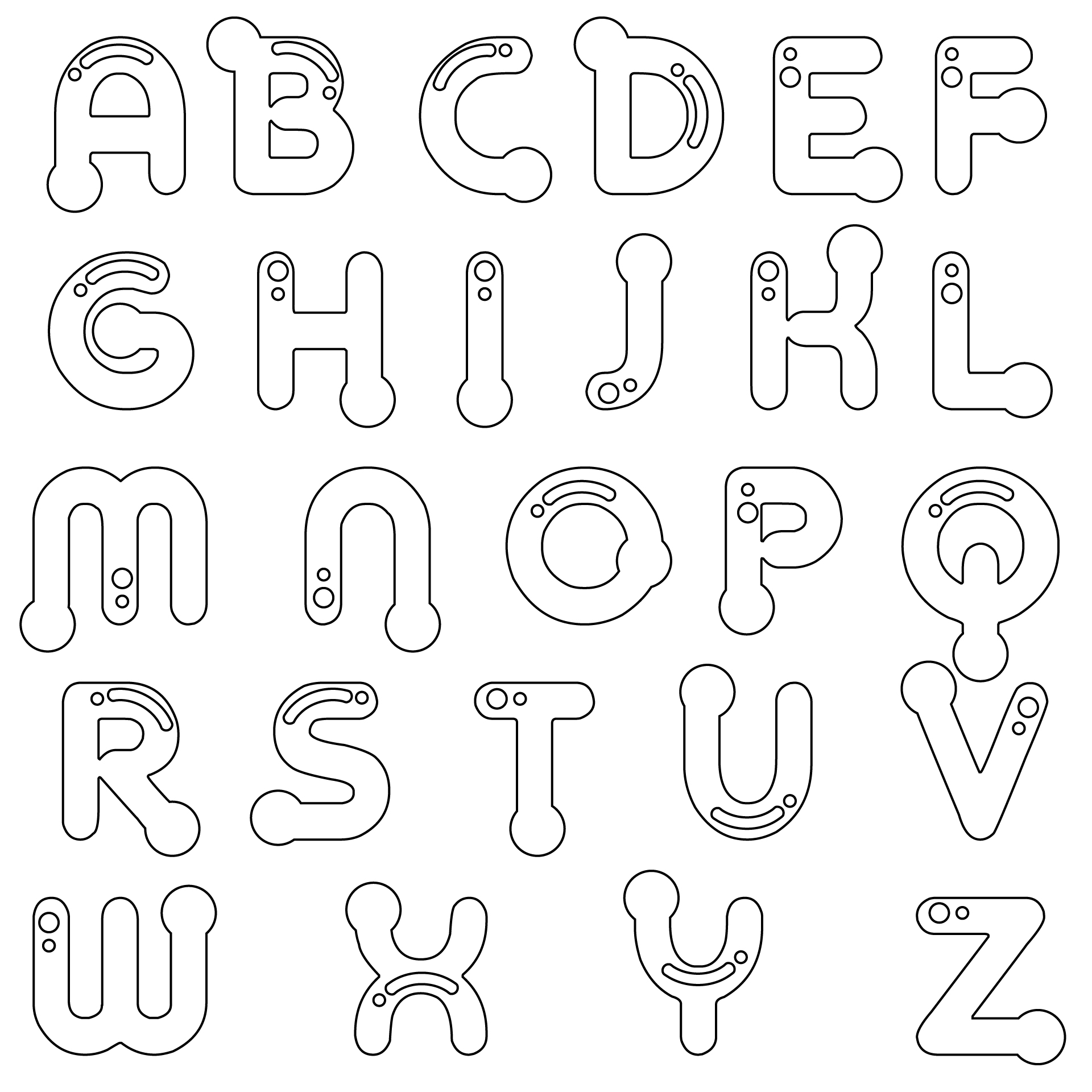 free printable alphabet template for applique free printable alphabet template for applique