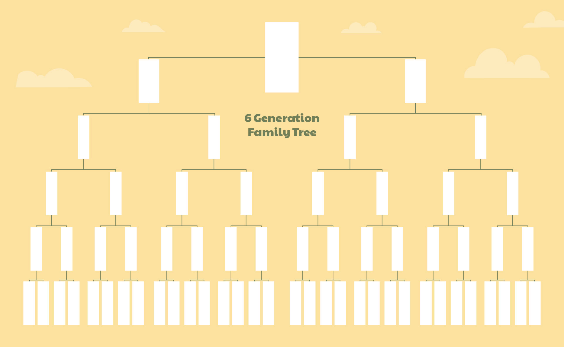 Post Generation Family Tree Template Printable 313112 Post Generation Family Tree Template Printable 313112