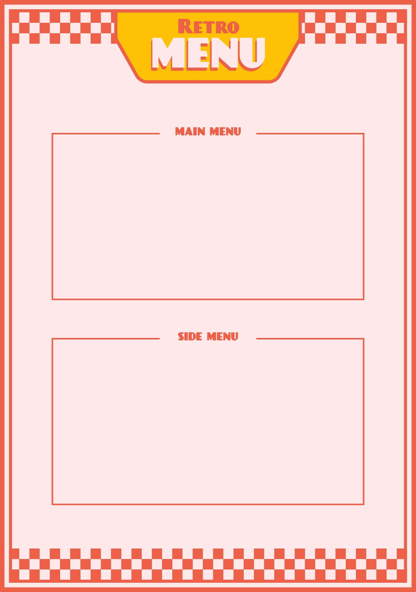 Post Printable Blank Restaurant Menus 104849 Post Printable Blank Restaurant Menus 104849