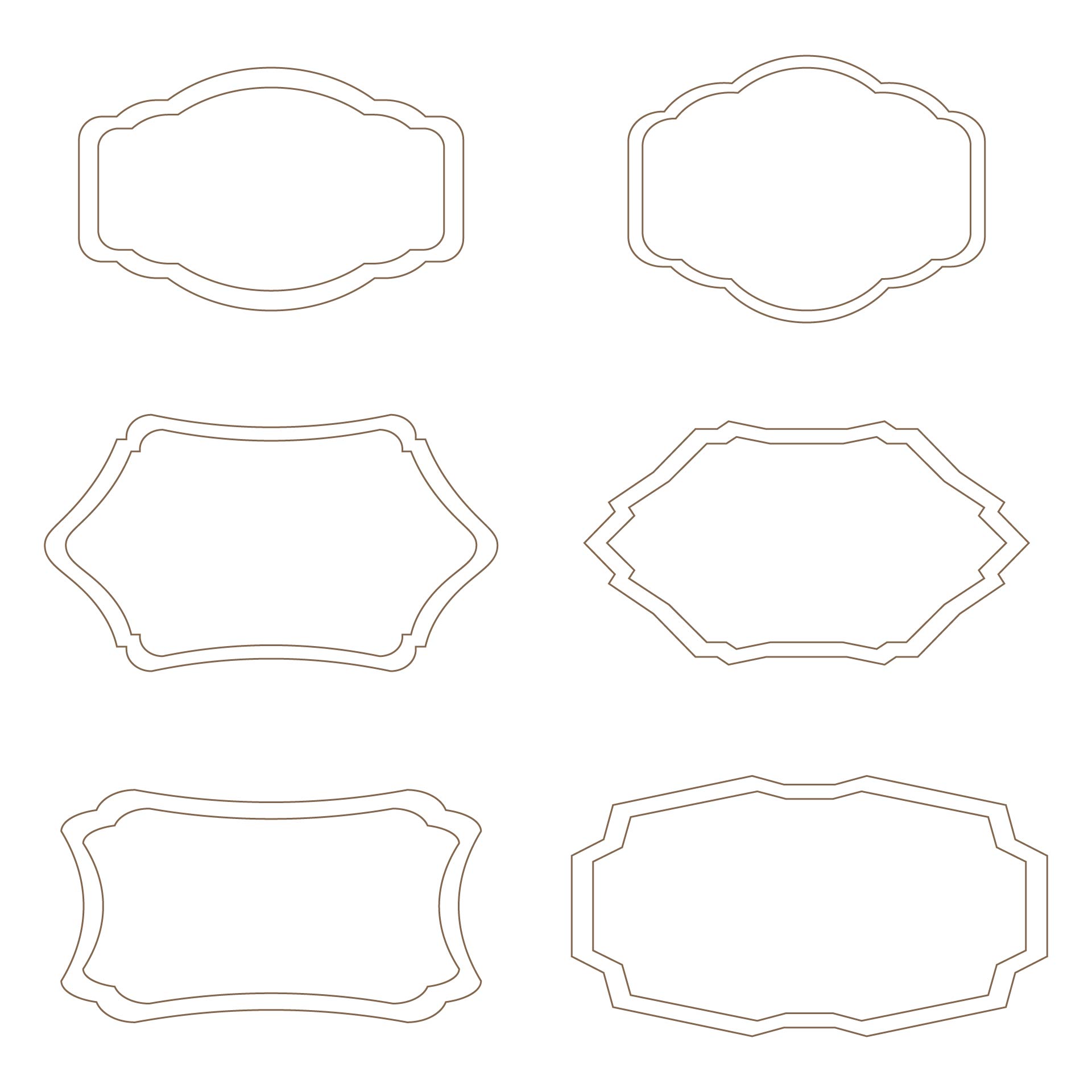 Post Printable Deer Plaque Template 320174