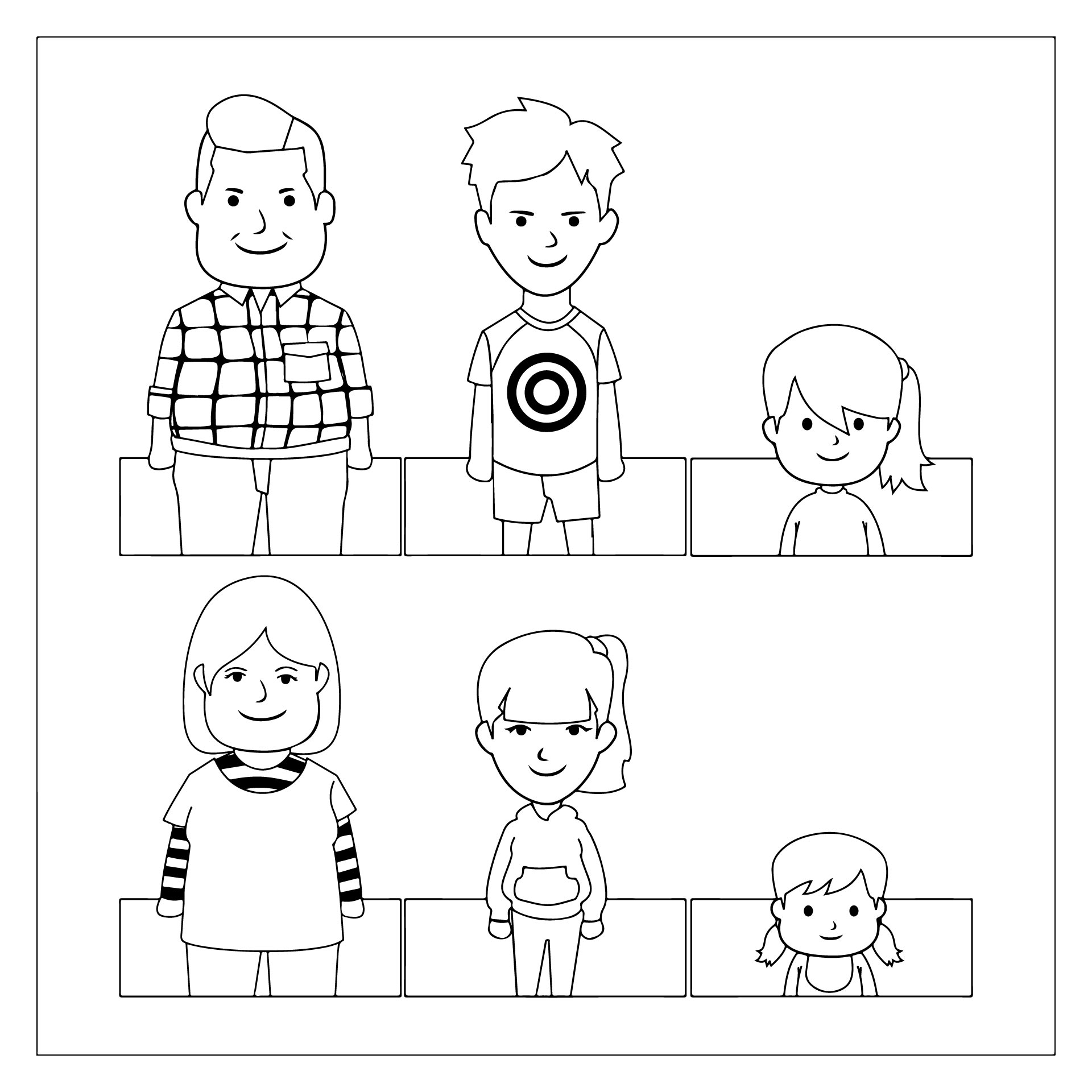 Post Printable Family Puppets 118514 Post Printable Family Puppets 118514