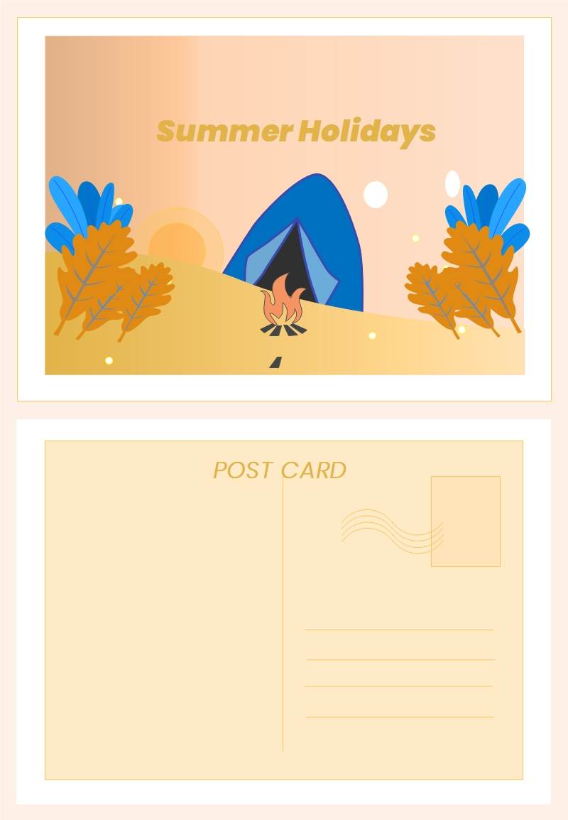 postcard sample template postcard sample template
