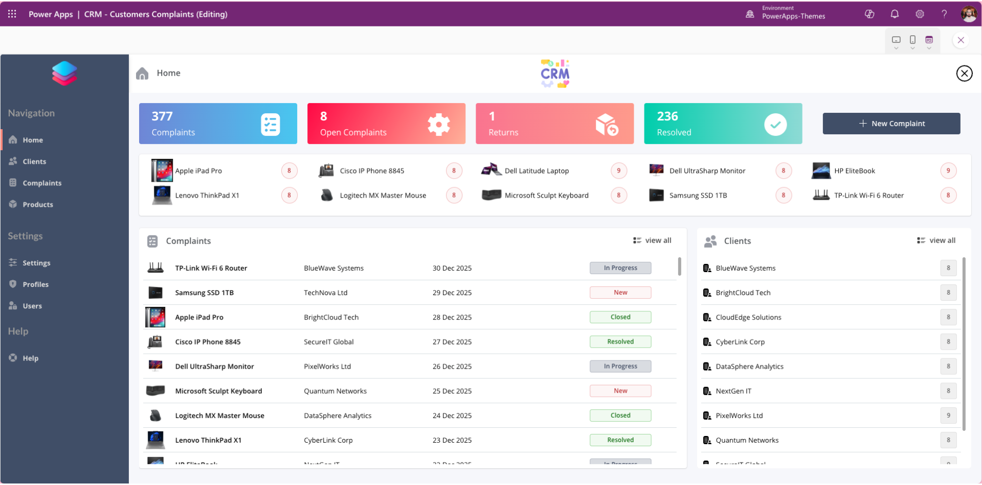 Powerapps Template