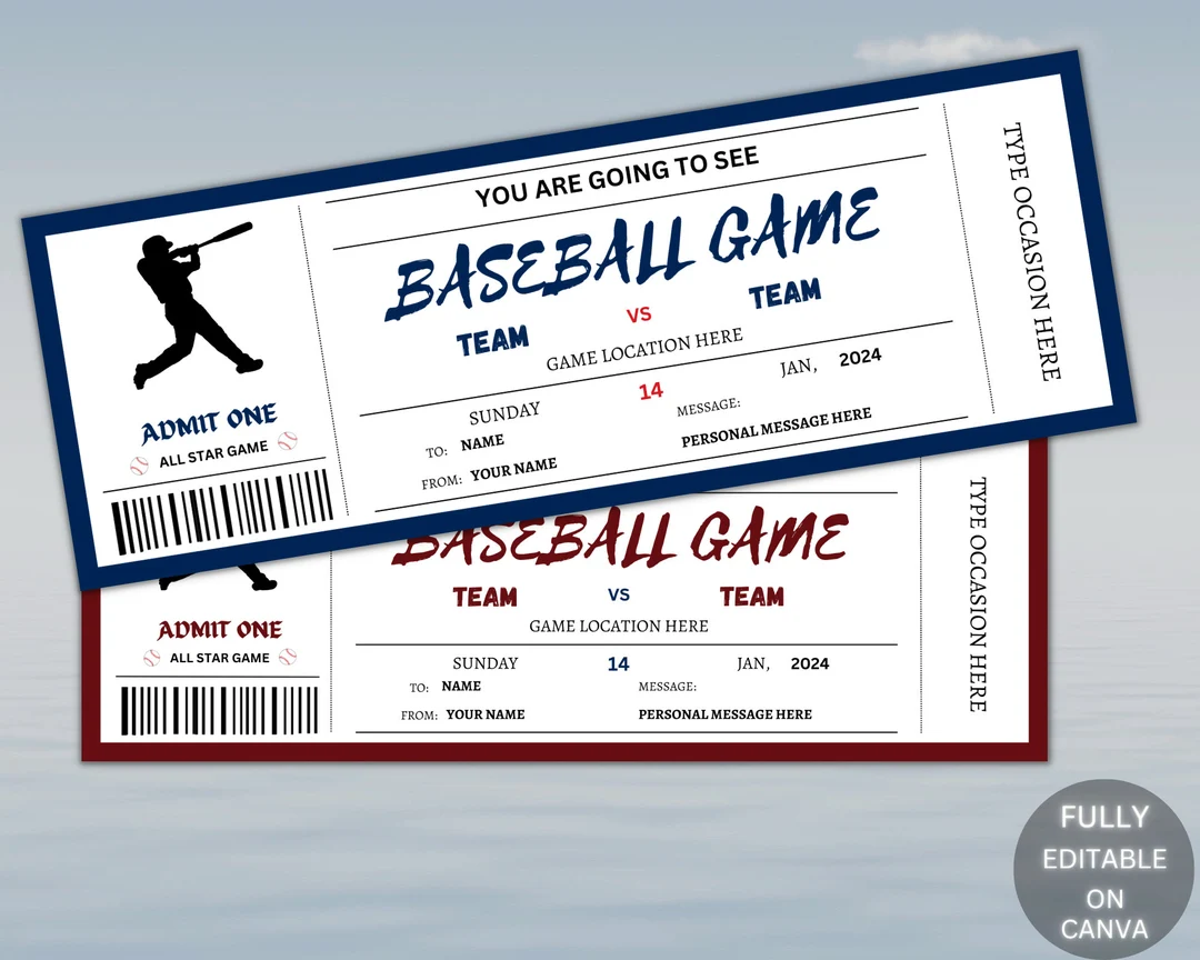 free printable baseball ticket template free printable baseball ticket template