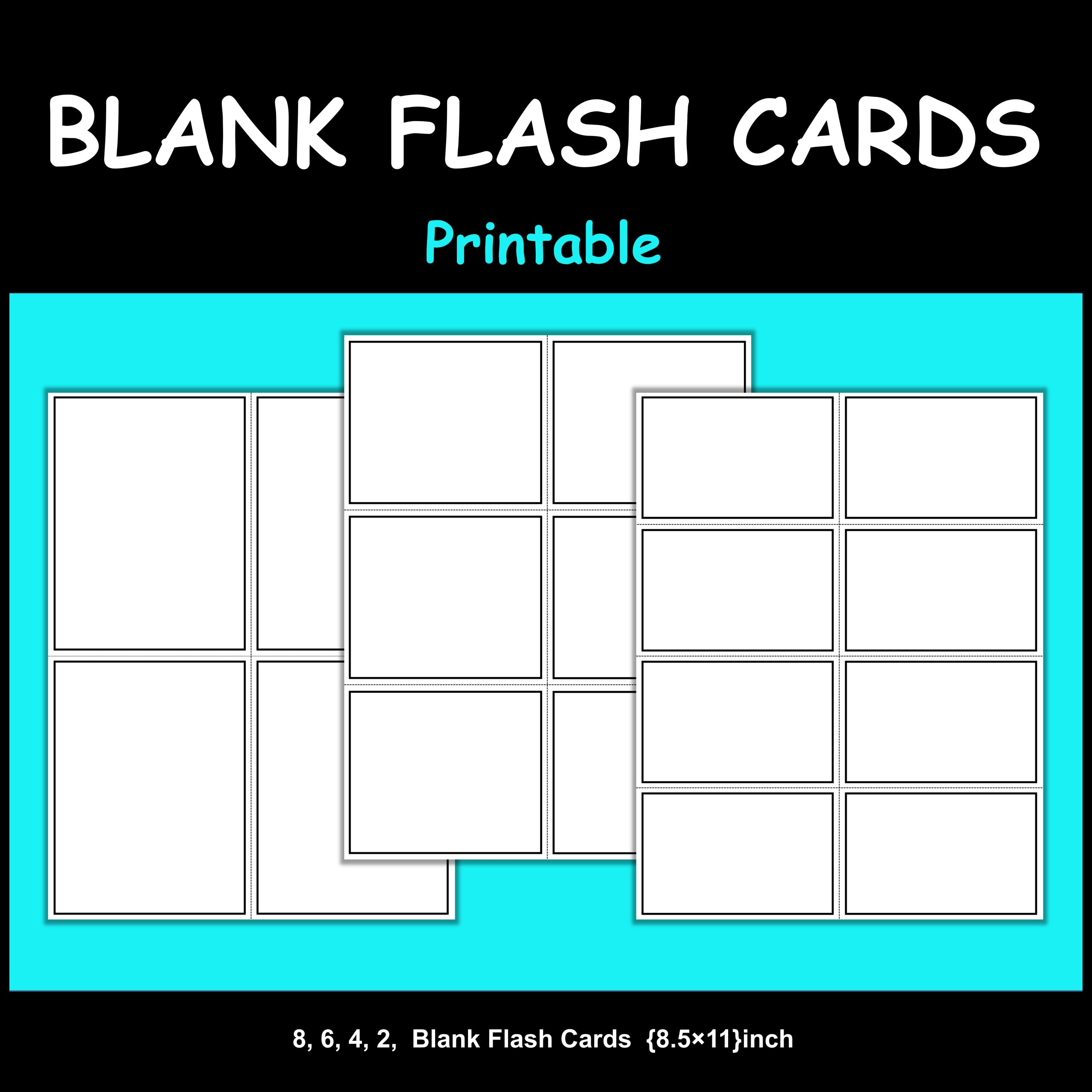 Printable Blank Flash Cards Flashcard Template Printable Blank Flash Cards Flashcard Template
