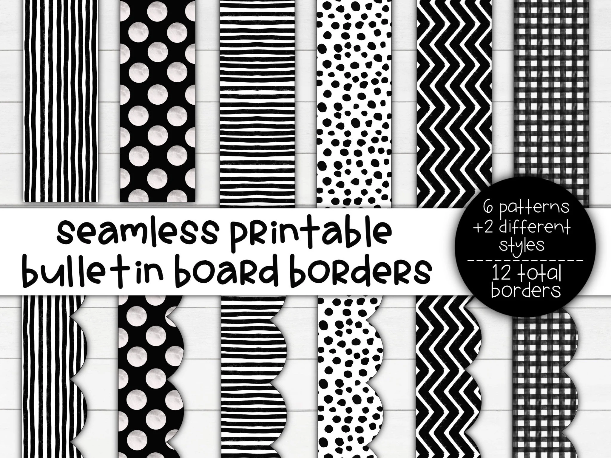 Printable Bulletin Board Borders Black Printable Bulletin Board Borders Black