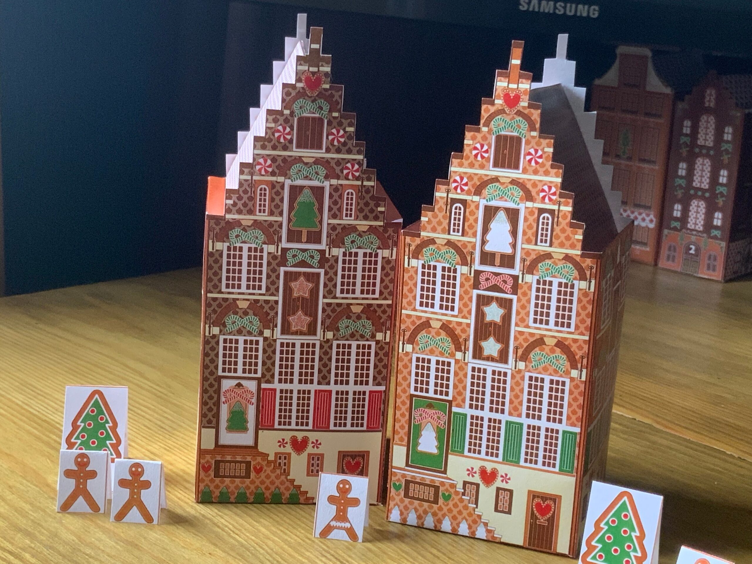 Printable Christmas Gingerbread Houses Printable Christmas Gingerbread Houses