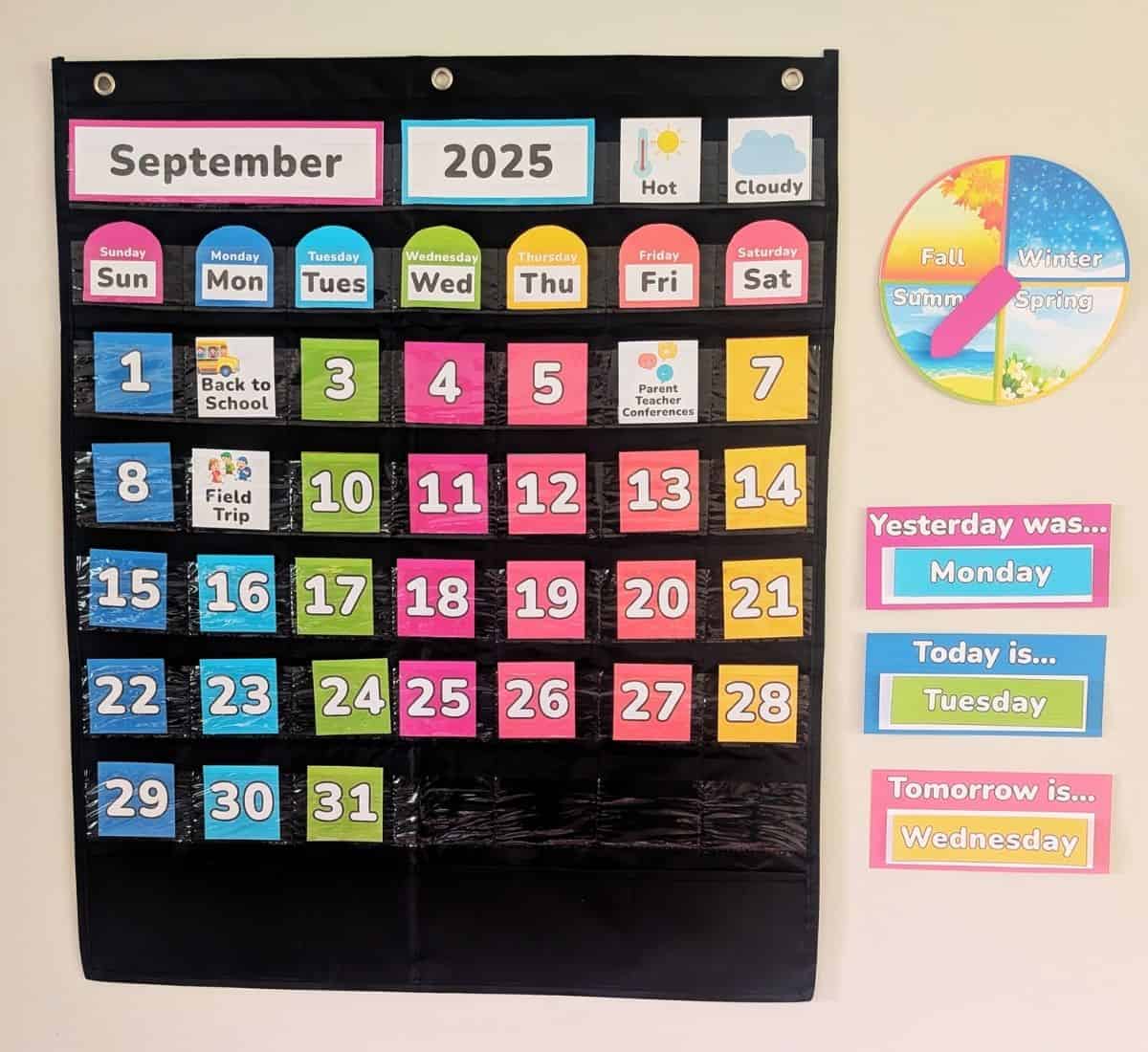 Printable Classroom Calendar