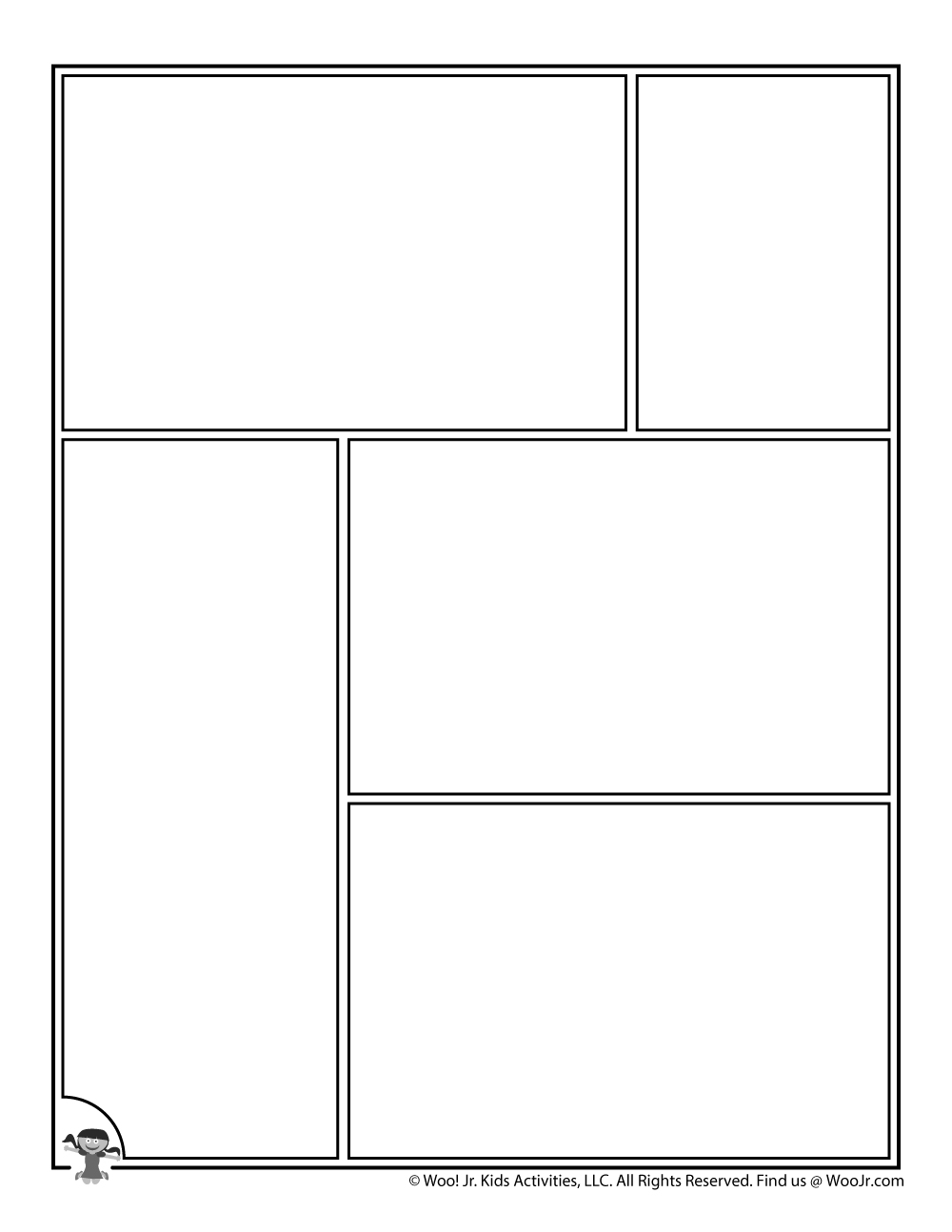Printable Comic Strip Pages Printable Comic Strip Pages