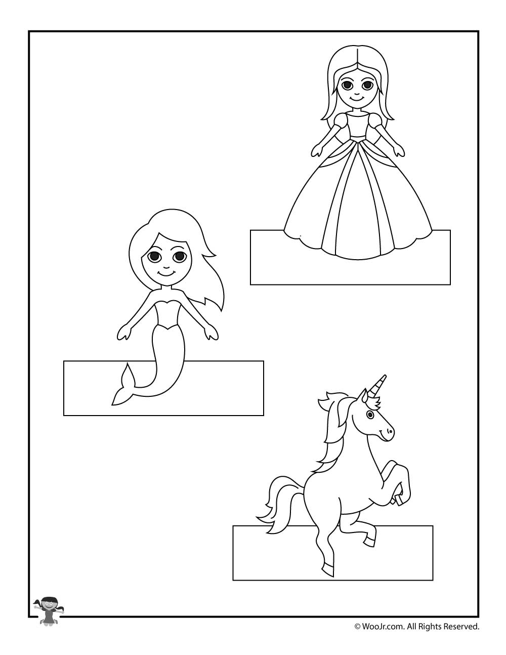 Printable Finger Puppets Cut Color